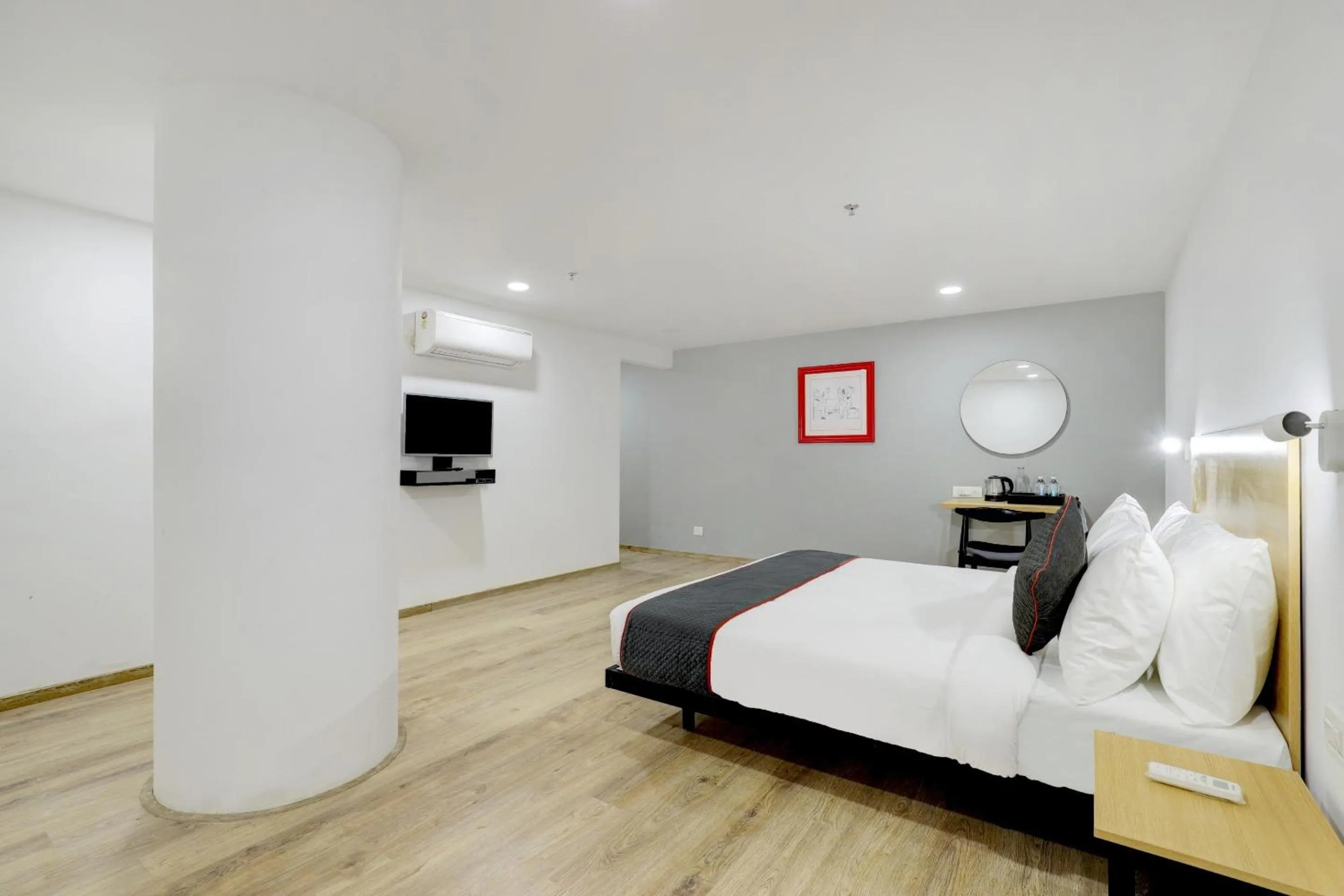 Bedroom, Bed in Super Townhouse Rajyash Rise