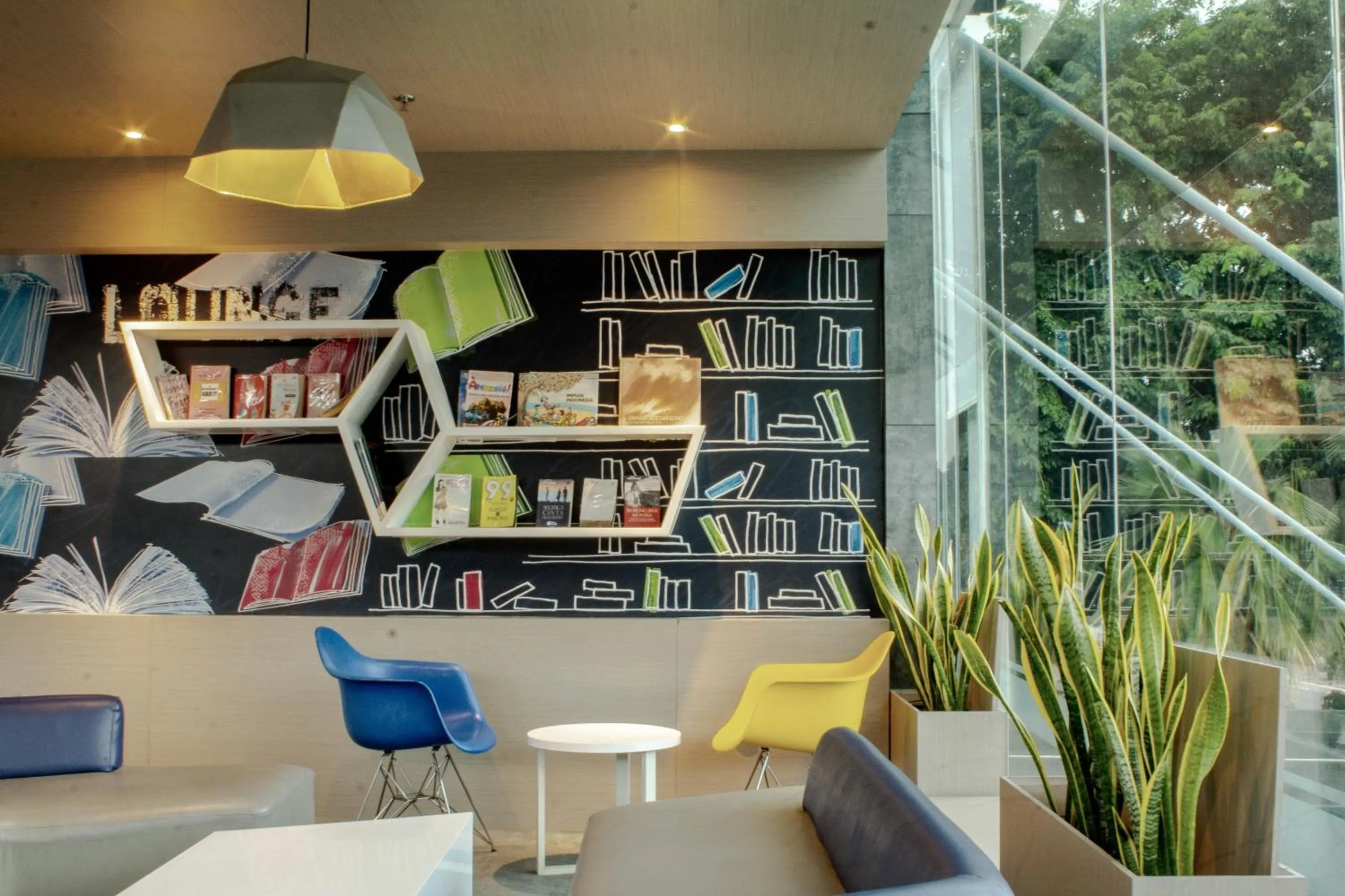 Library in MD 7 Hotel Cirebon