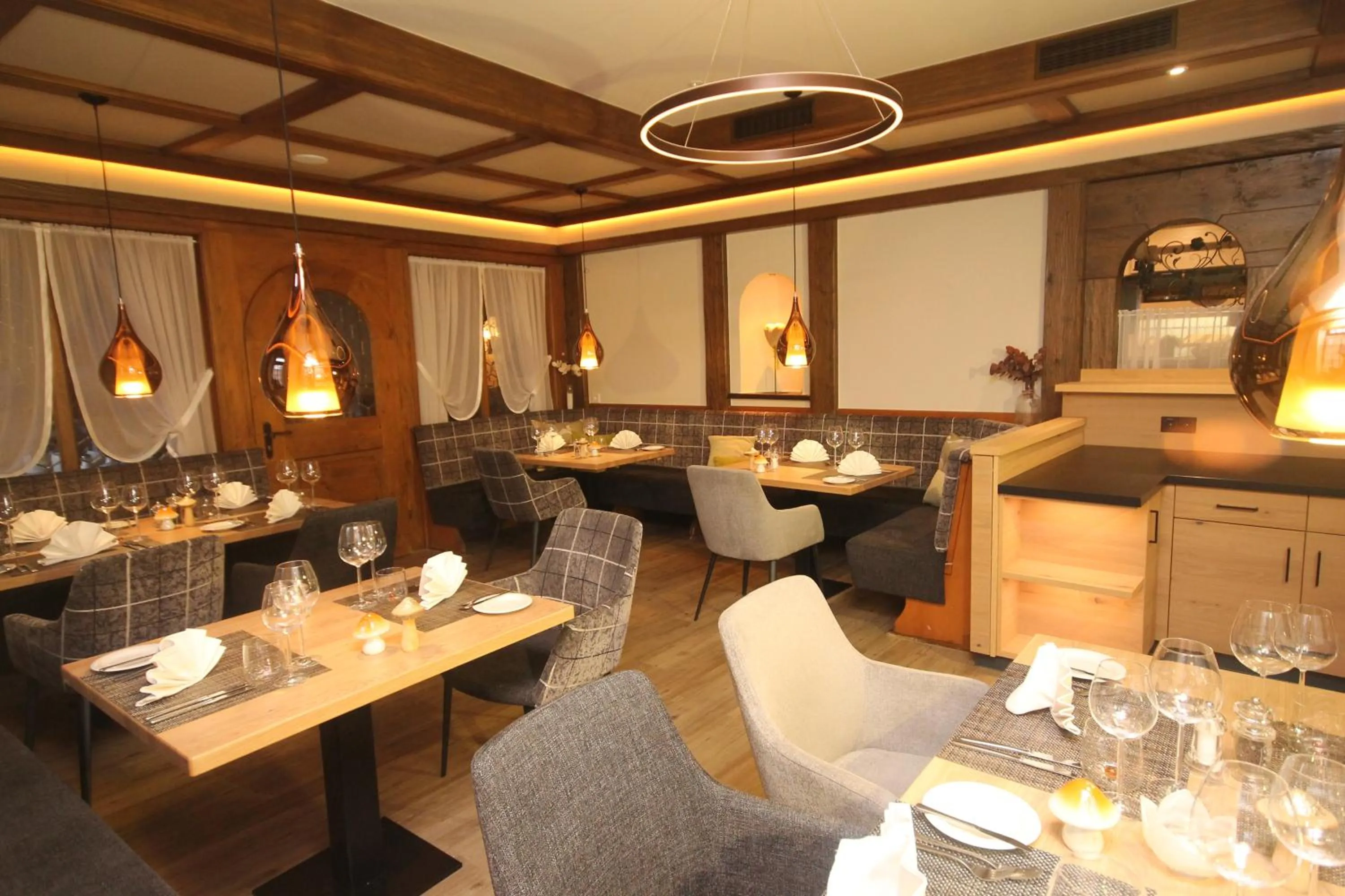 Restaurant/places to eat in Wohlfühlhotel Bercher