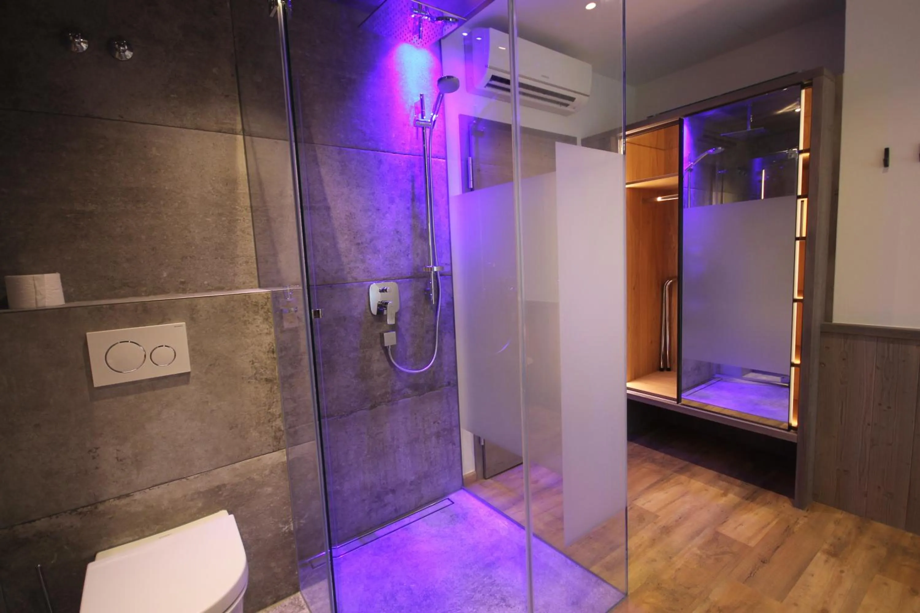 Bathroom in Wohlfühlhotel Bercher