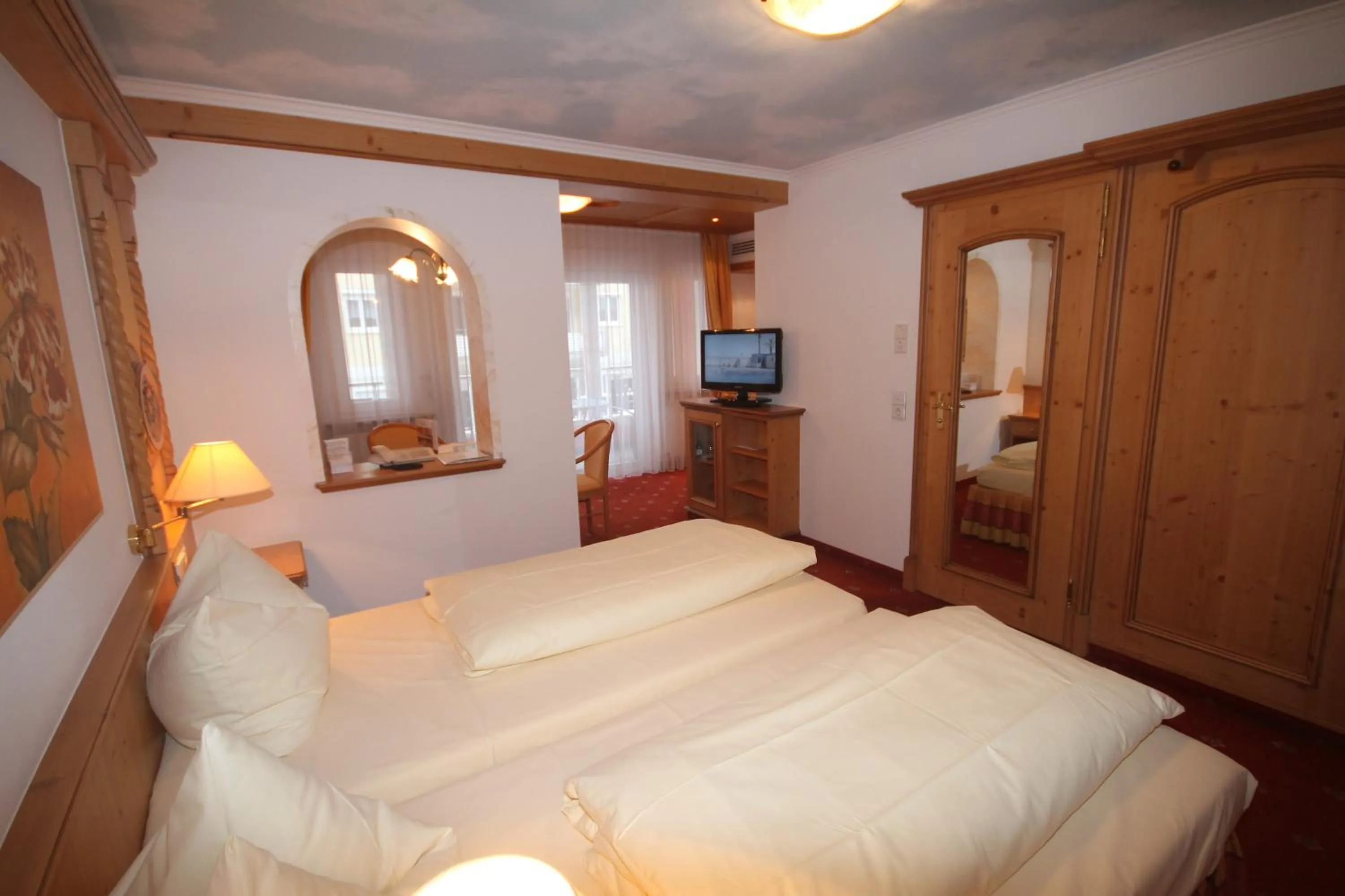 Photo of the whole room, Bed in Wohlfühlhotel Bercher