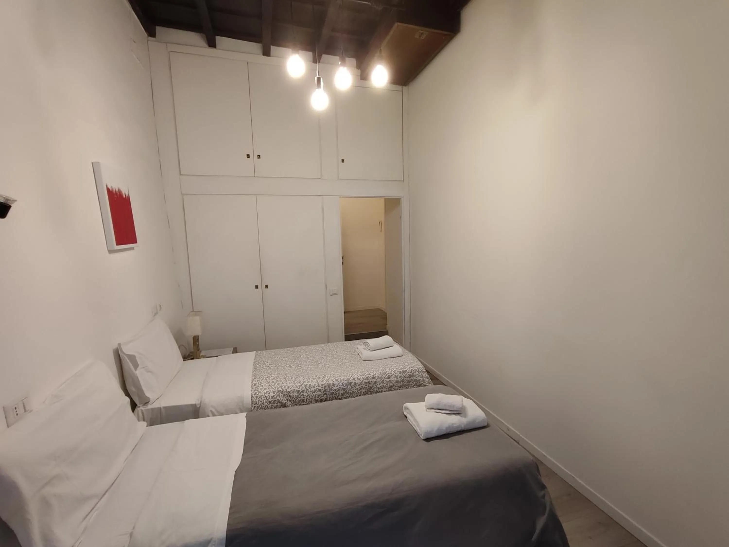 Bed in Giubbonari Street