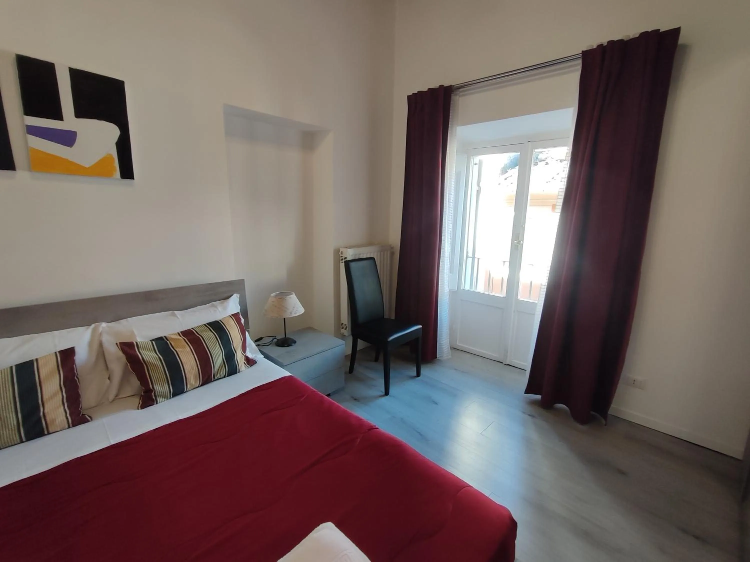 Bed in Giubbonari Street