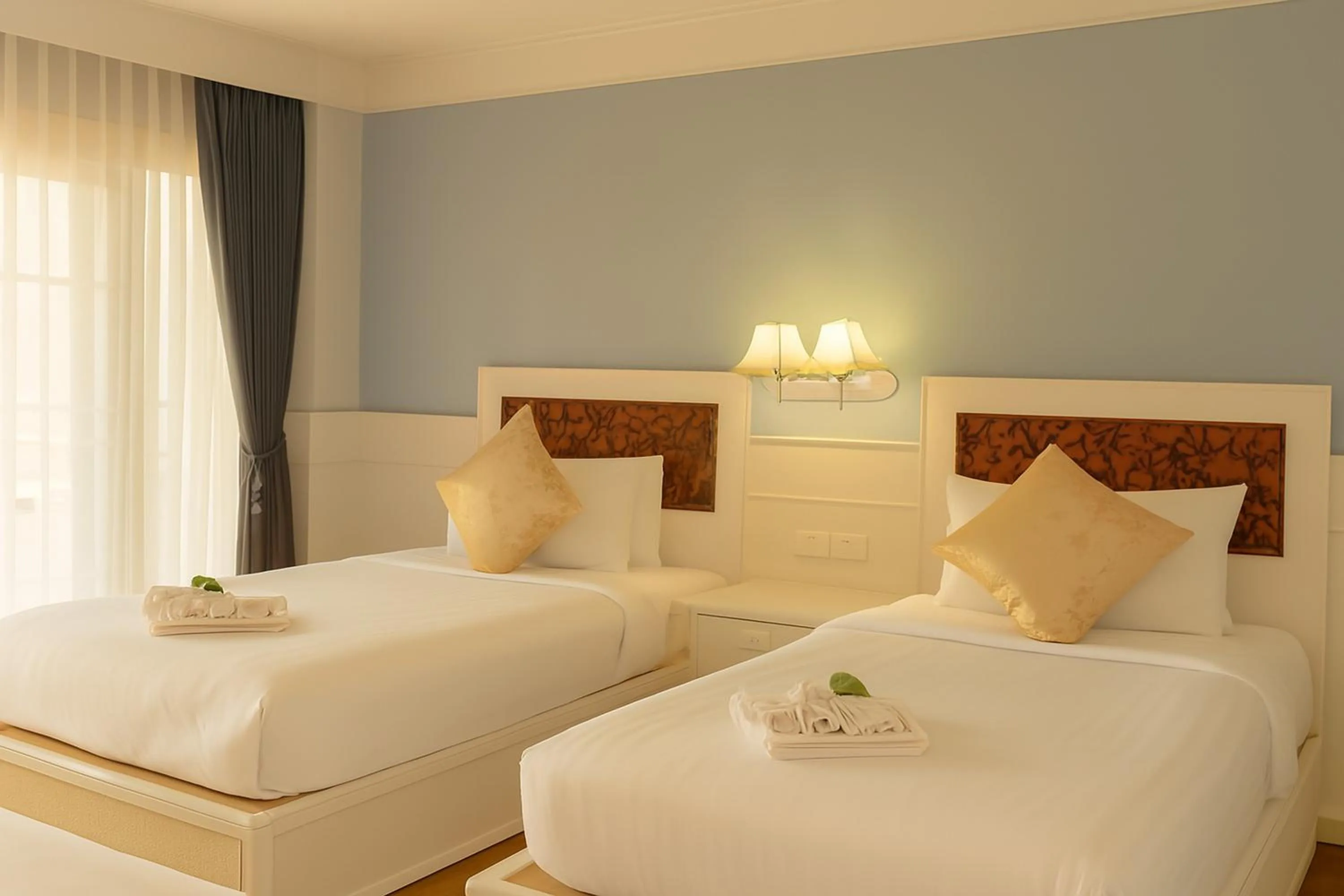 Bed in River Breeze Chiangsaen