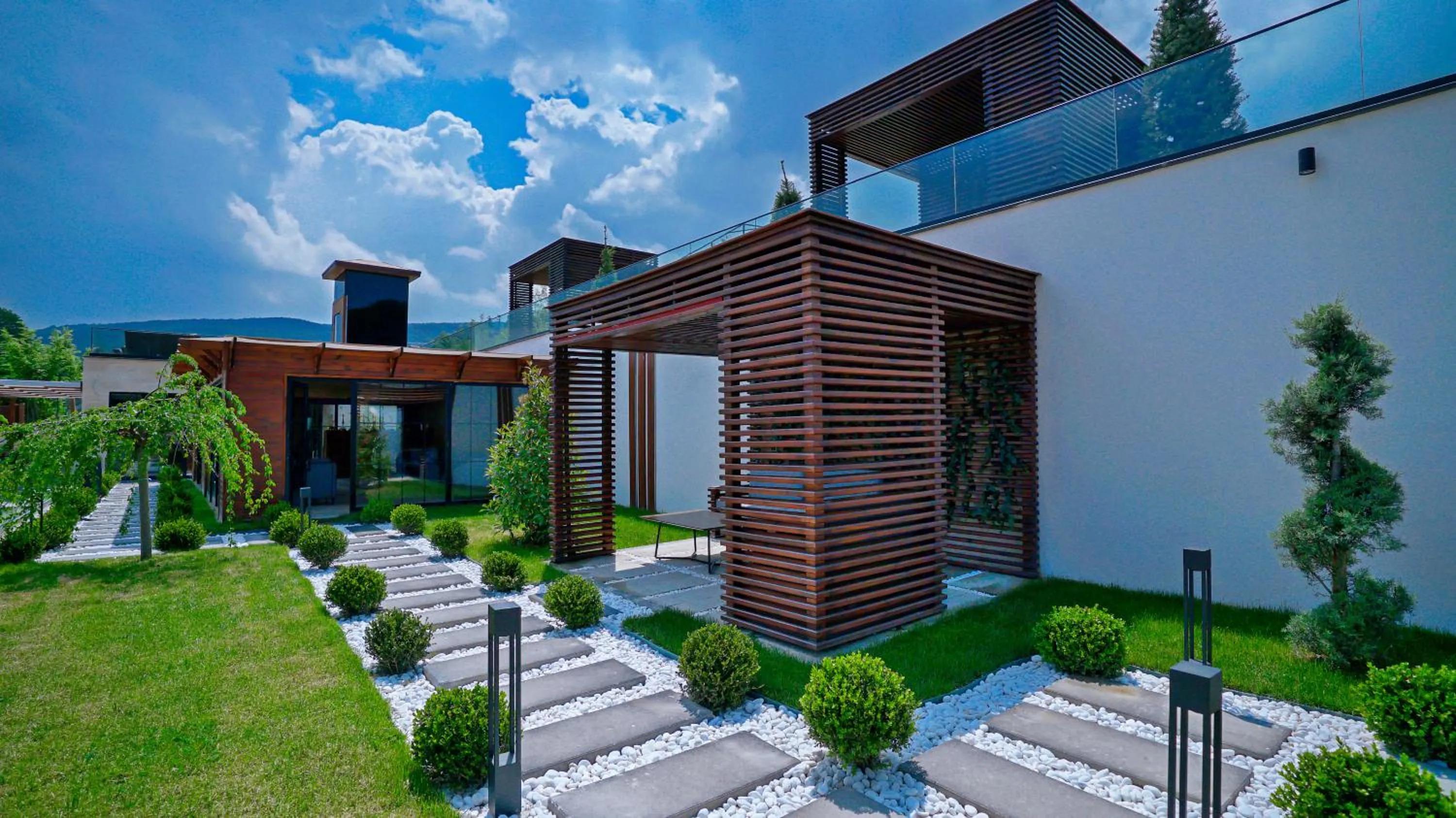 Garden in Cabir Deluxe Hotel Sapanca