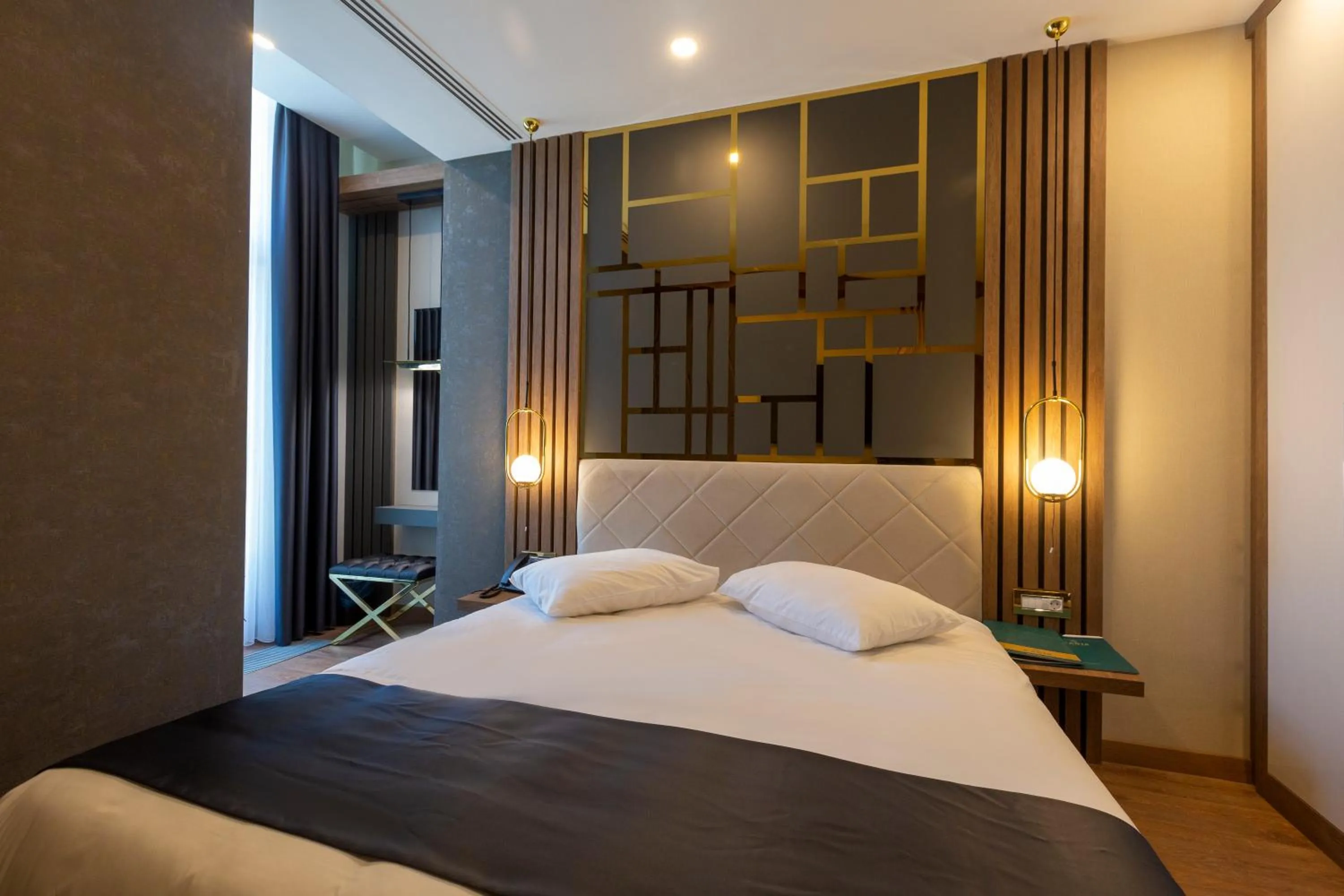 Bed in Cabir Deluxe Hotel Sapanca