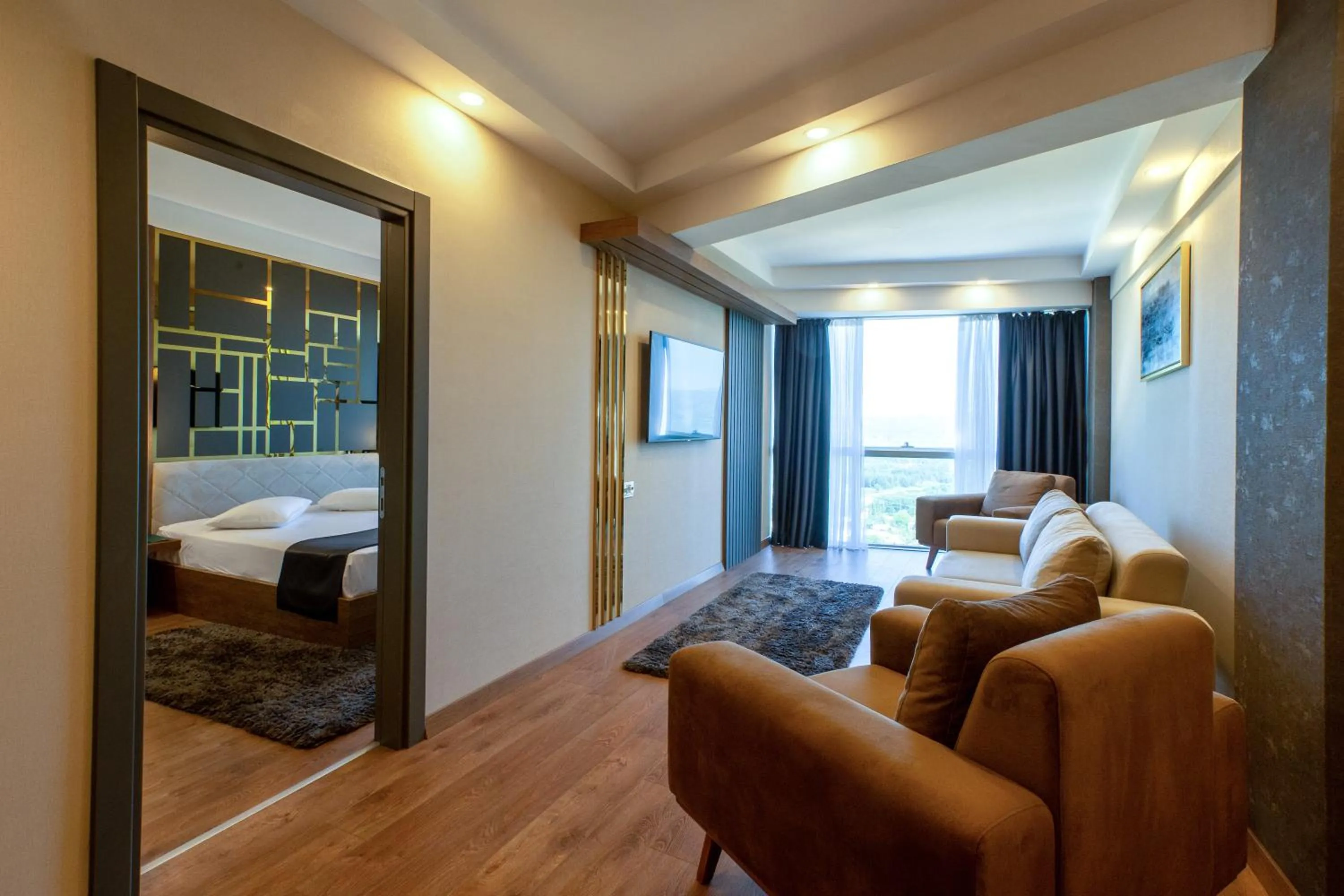 Living room, Bed in Cabir Deluxe Hotel Sapanca