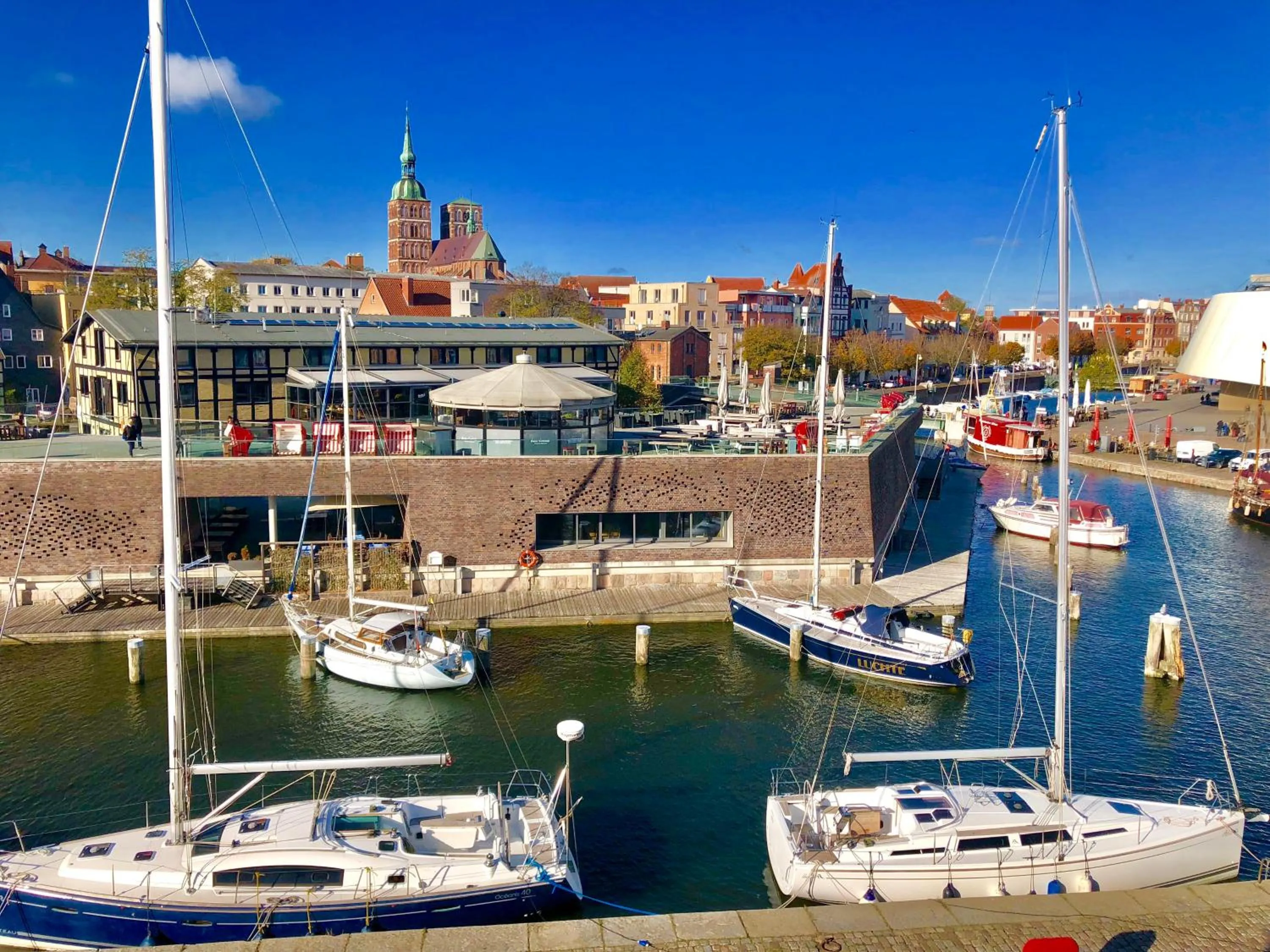 View (from property/room) in Hotel Kontorhaus Stralsund