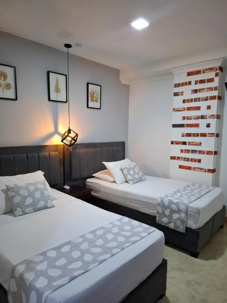 Bed in Hotel Marie Real Cartagena