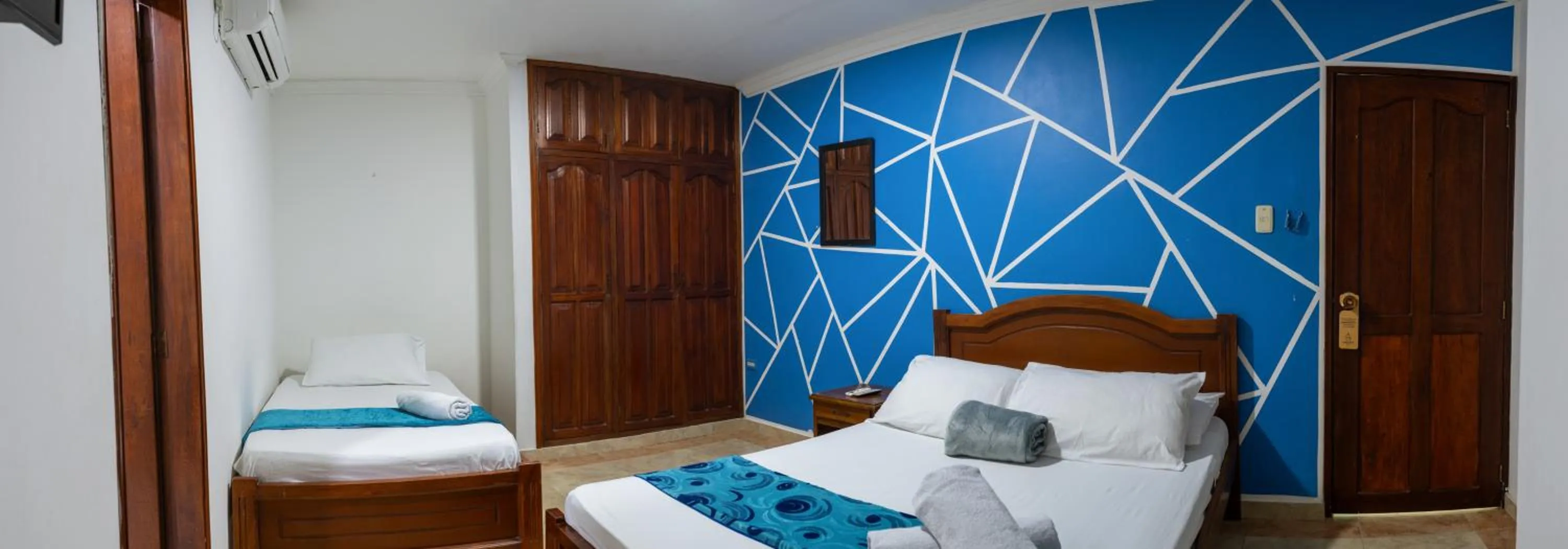 Bed in Hotel Marie Real Cartagena