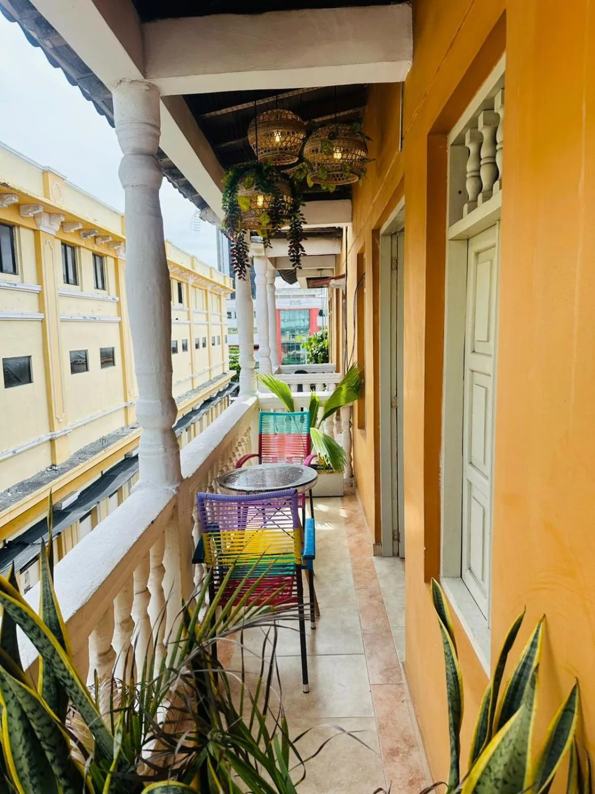 Balcony/Terrace in Hotel Marie Real Cartagena