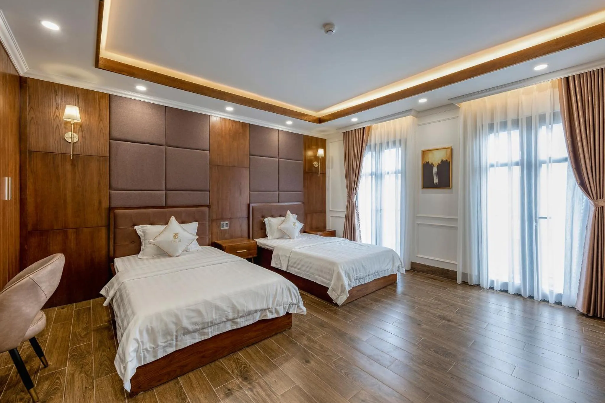 Photo of the whole room, Bed in Hotel Trí Lê