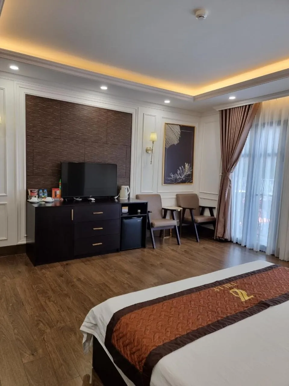 Photo of the whole room, Bed in Hotel Trí Lê