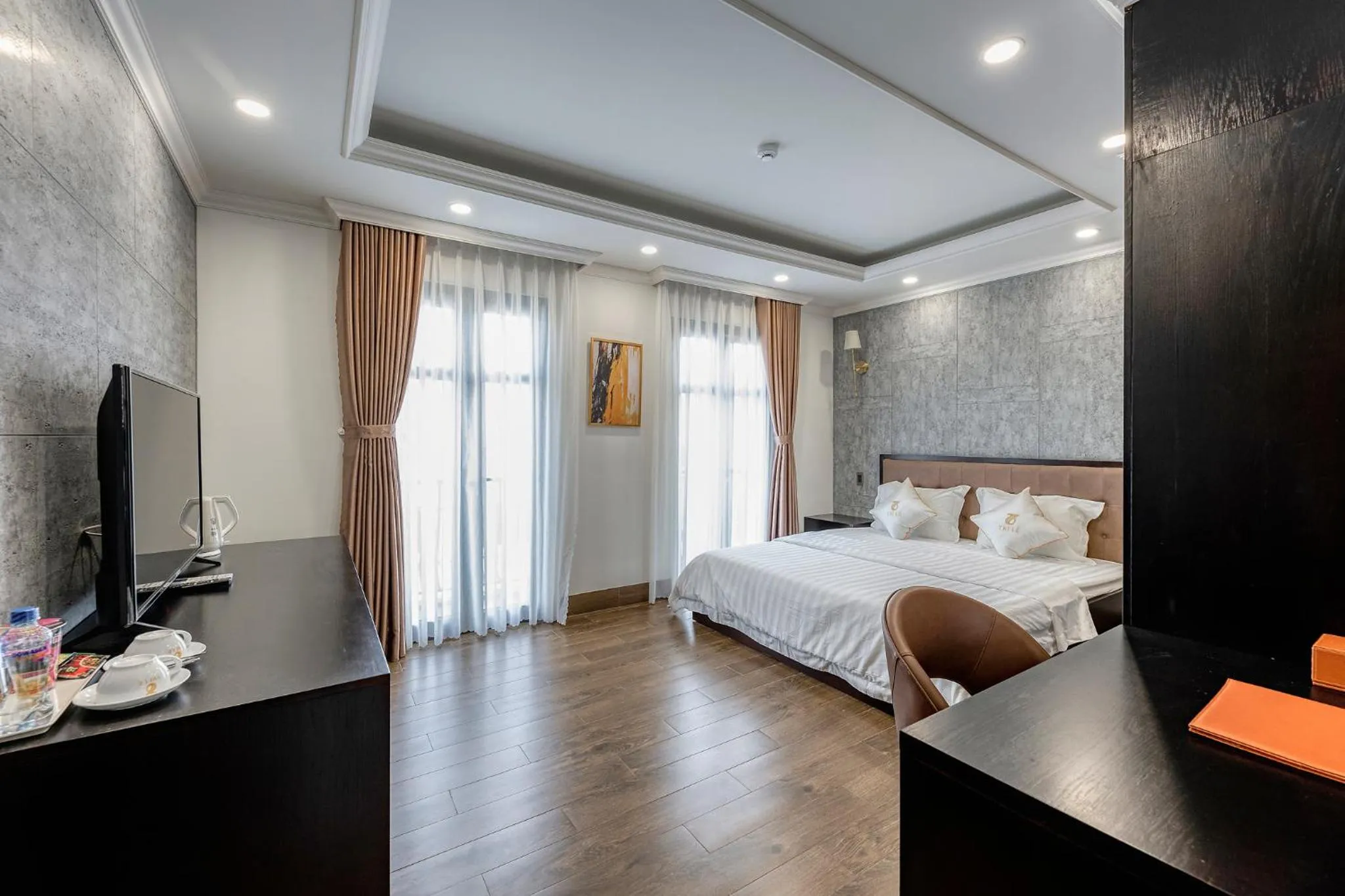 Photo of the whole room, Bed in Hotel Trí Lê