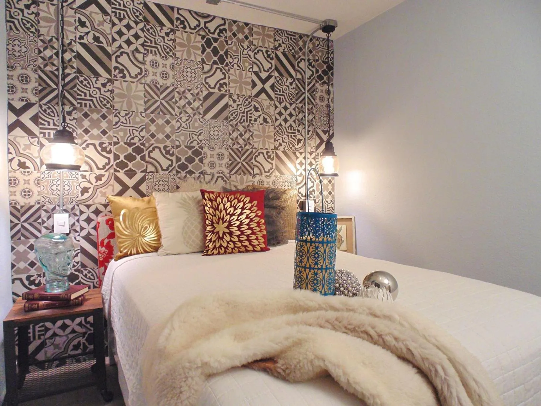 Bed in Suites Viveros de Coyoacán, estilo y comfort