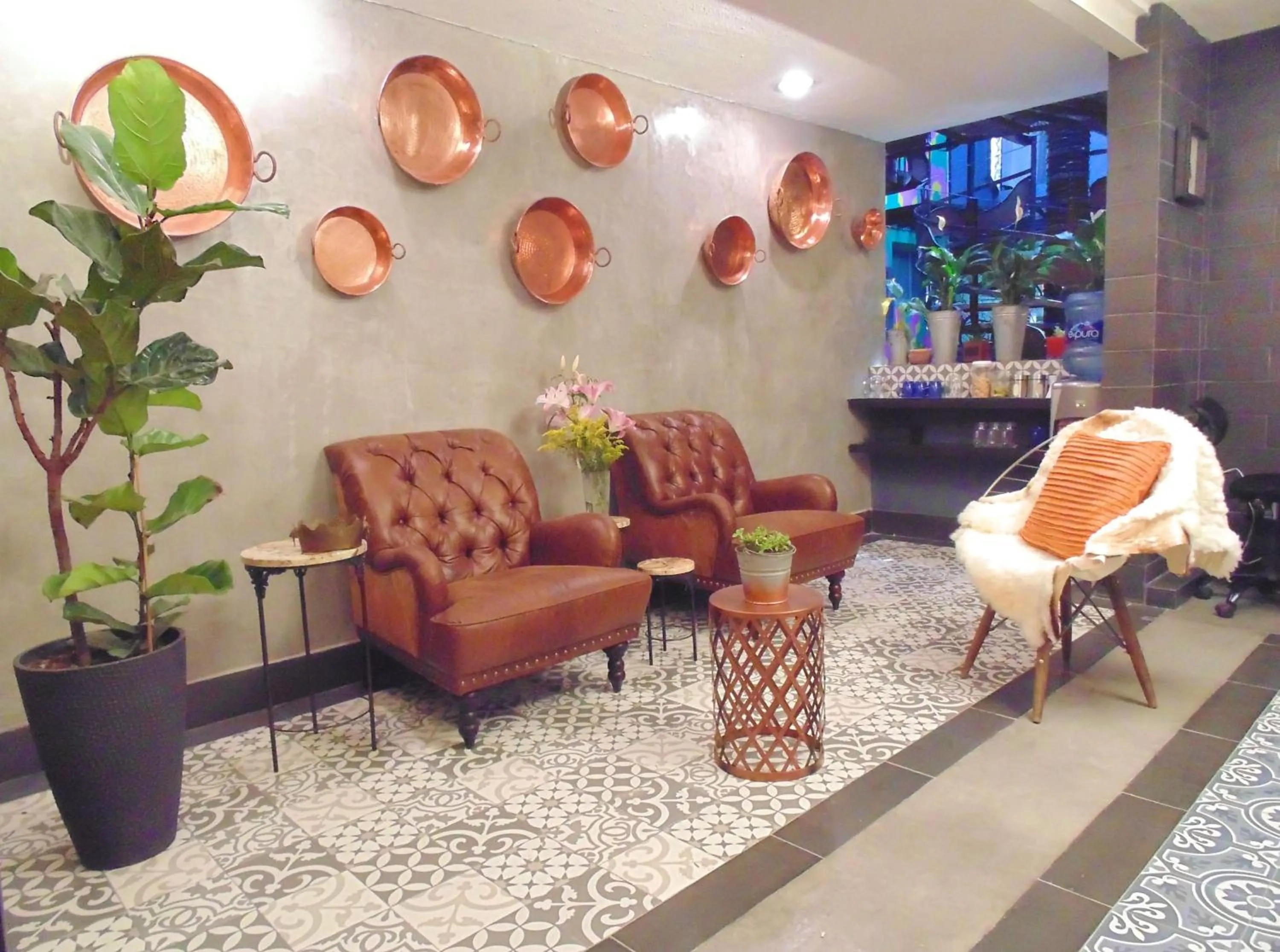 Area and facilities in Suites Viveros de Coyoacán, estilo y comfort