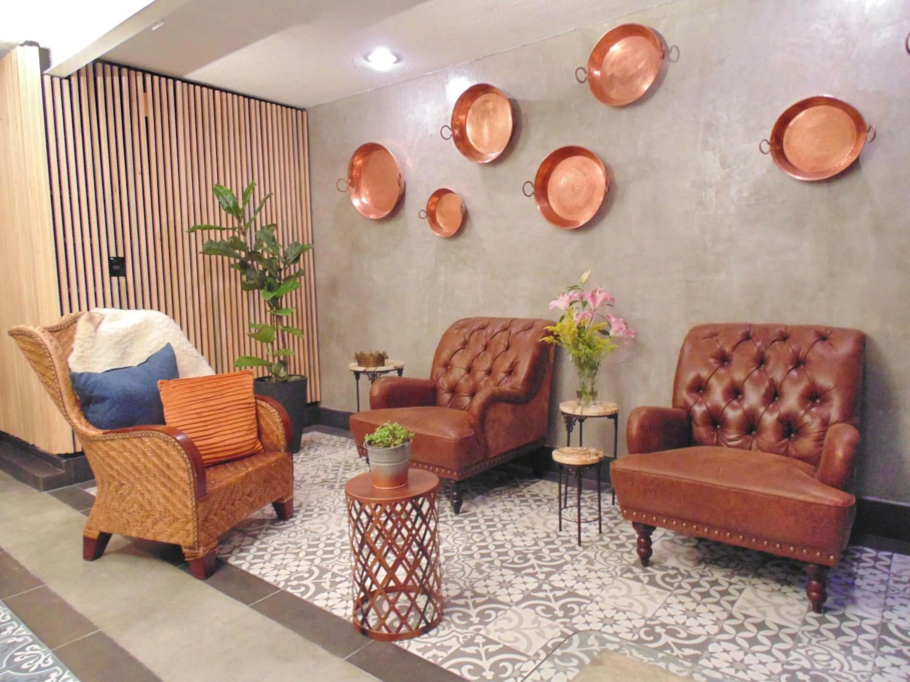 Area and facilities in Suites Viveros de Coyoacán, estilo y comfort