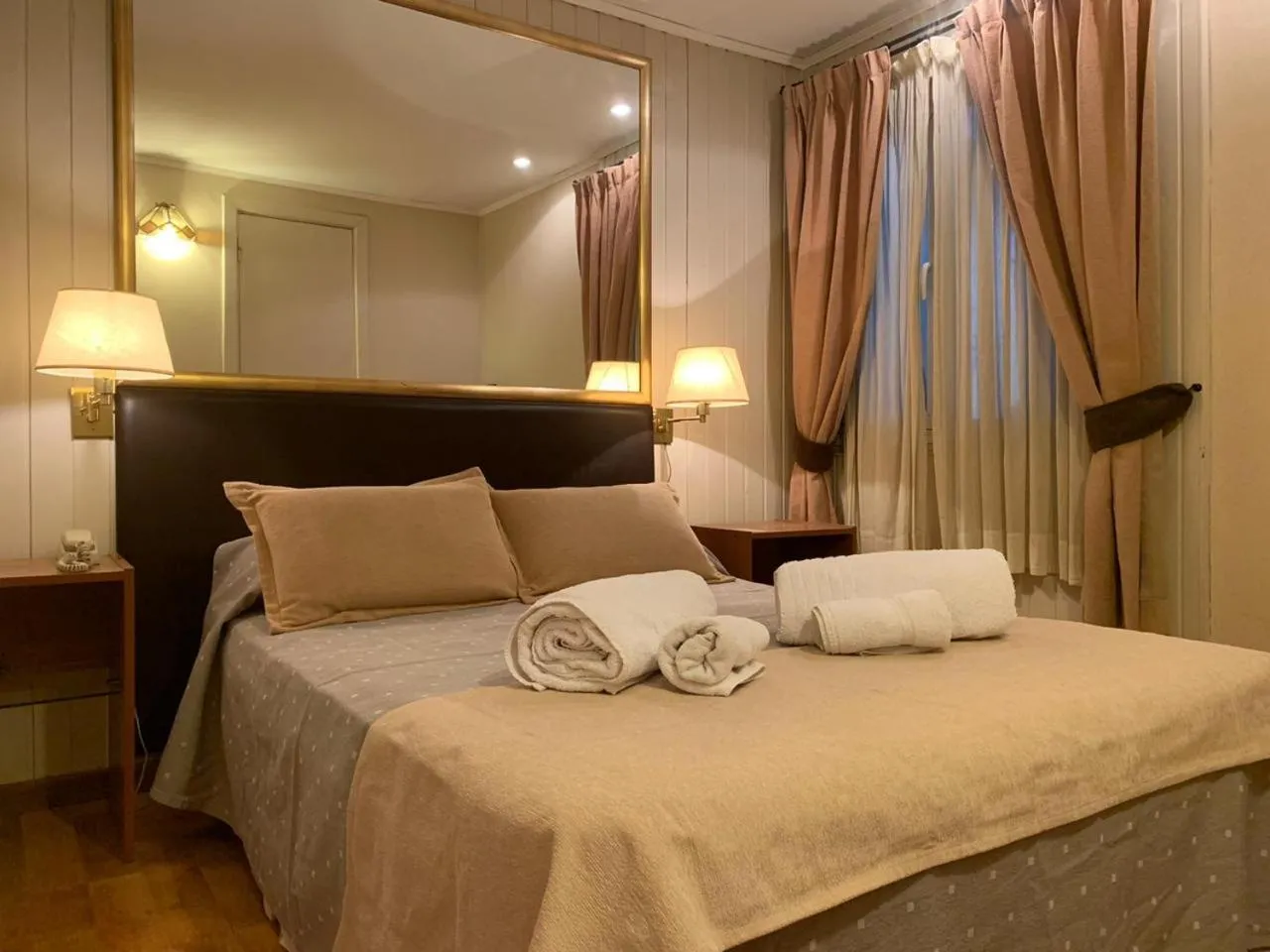 Bed in Hotel Nordico