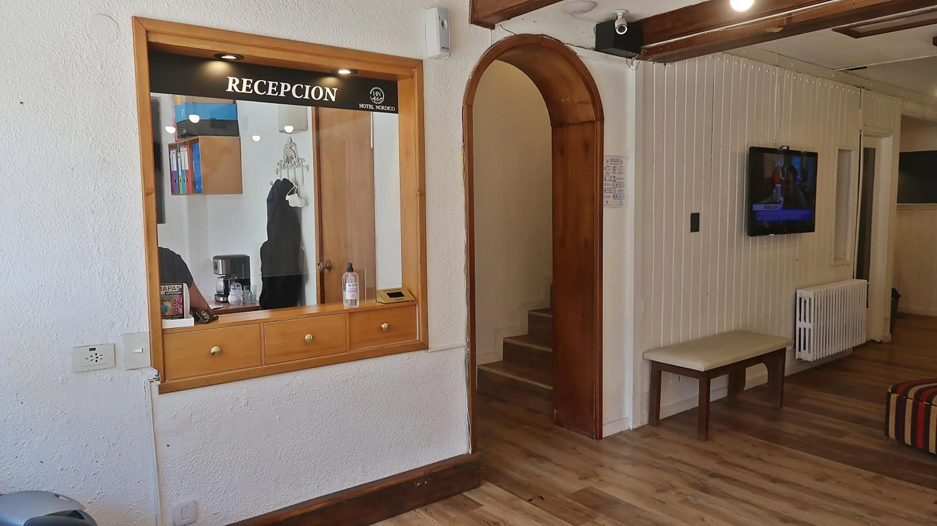 Lobby or reception in Hotel Nordico