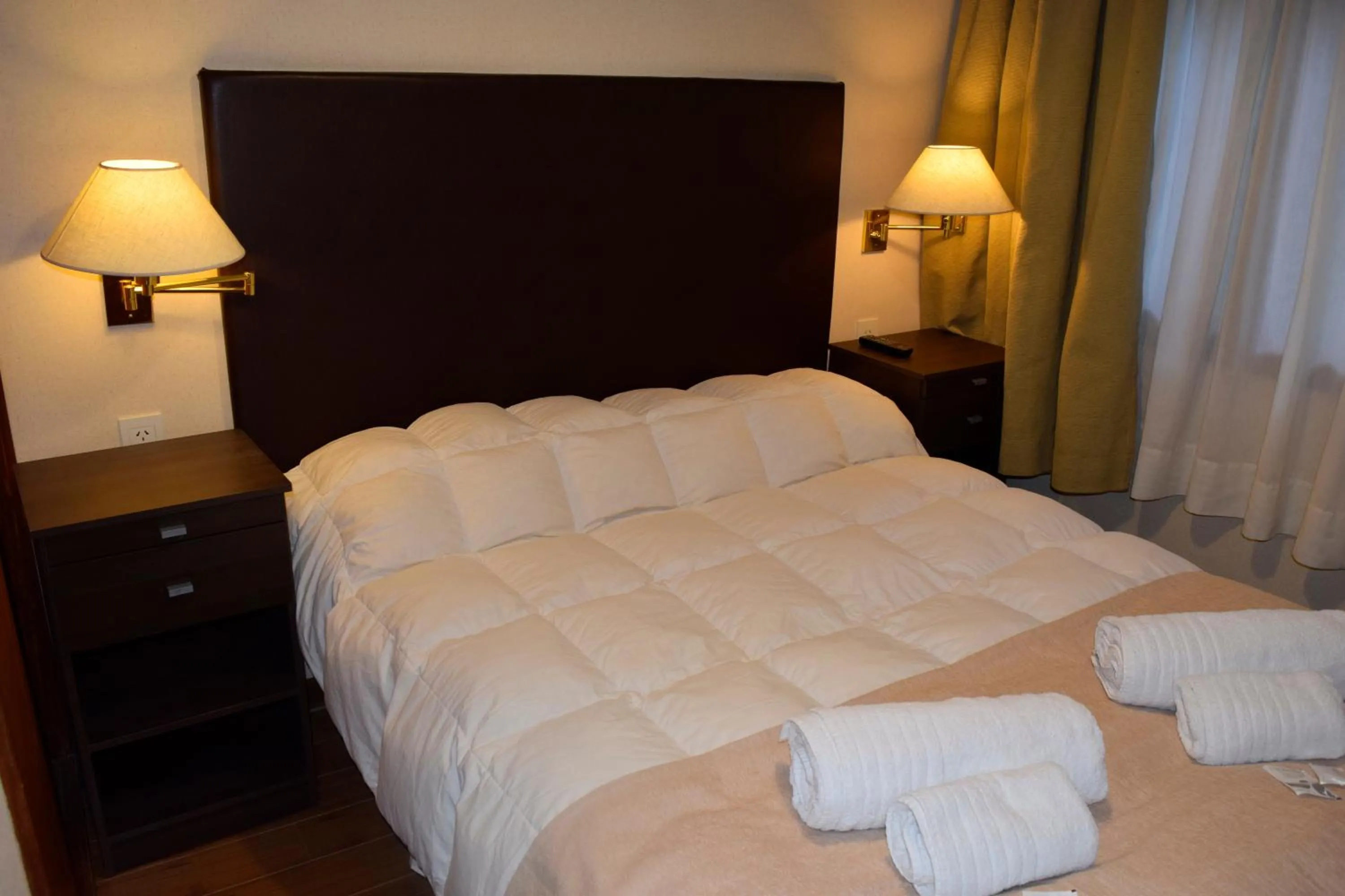 Bed in Hotel Nordico