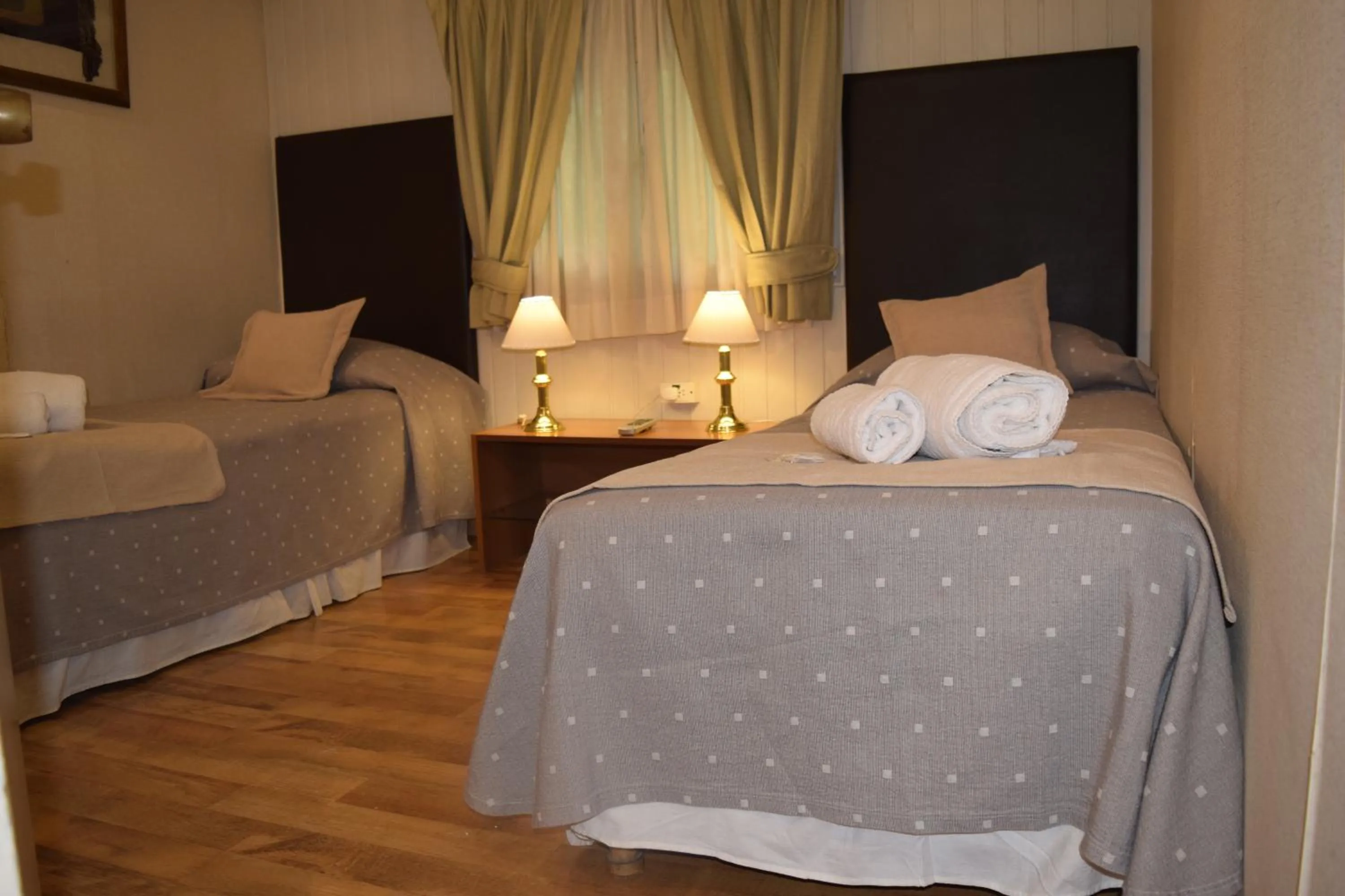 Bed in Hotel Nordico