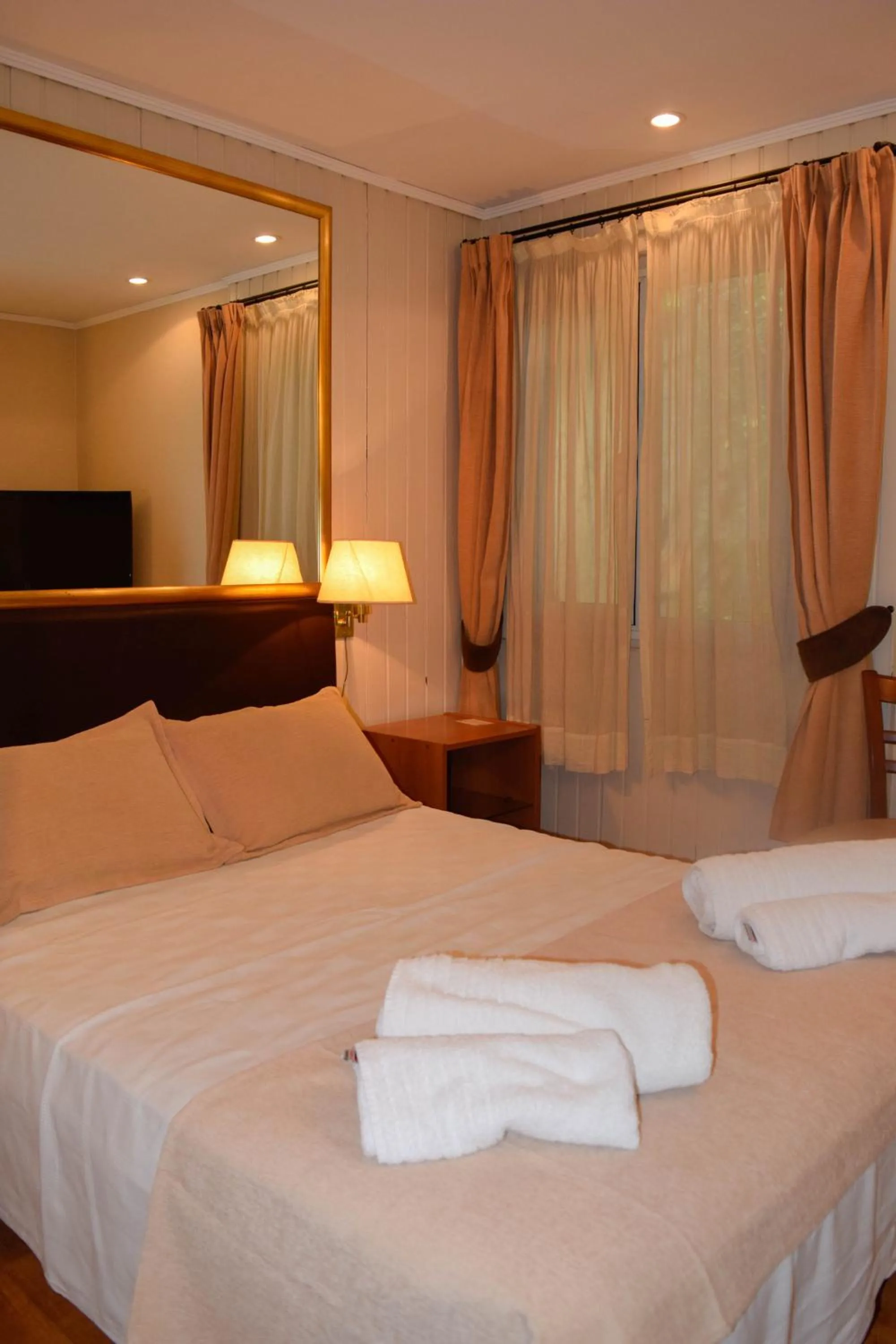 Bed in Hotel Nordico