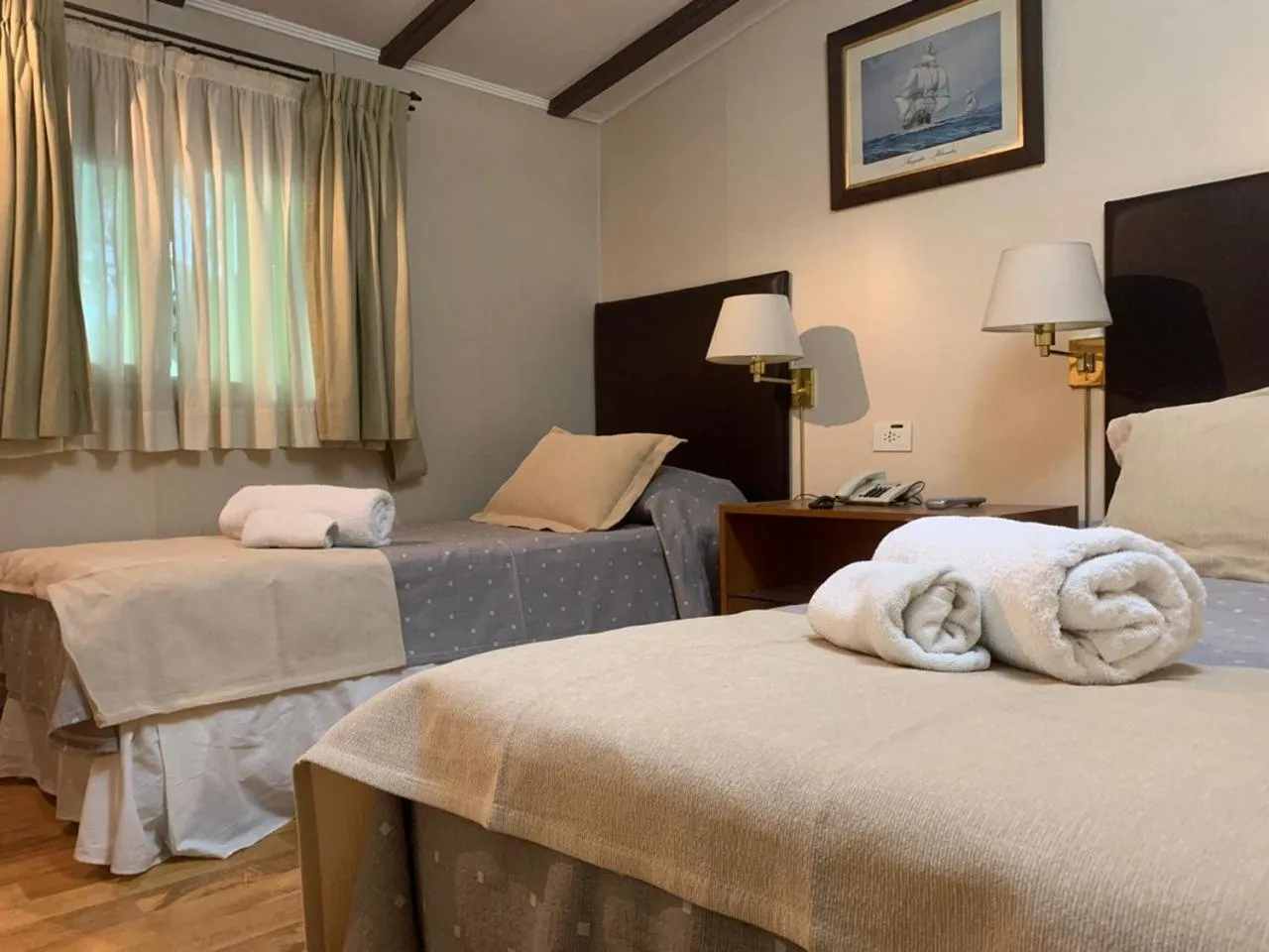 Bed in Hotel Nordico