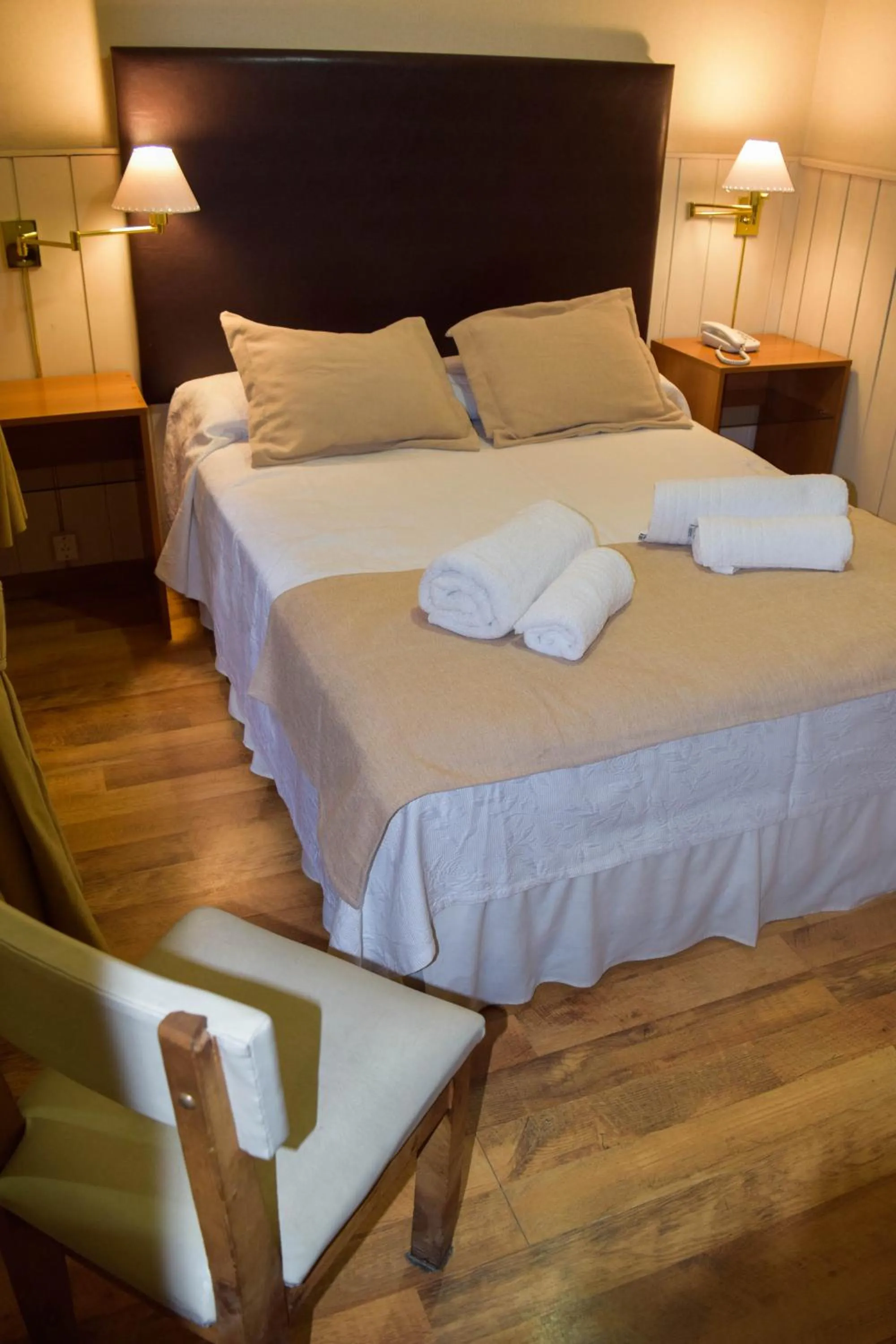 Bed in Hotel Nordico