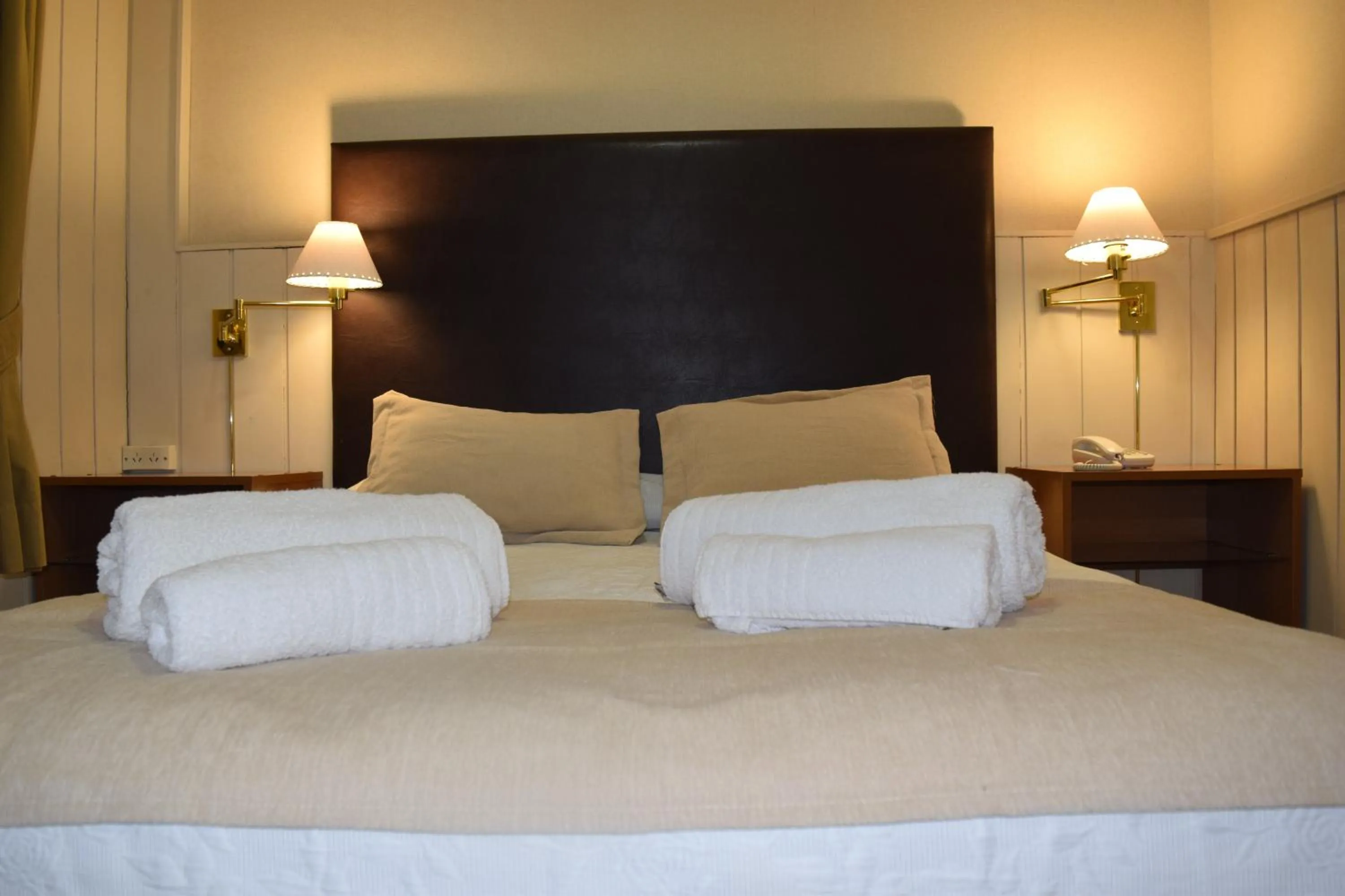 Bed in Hotel Nordico