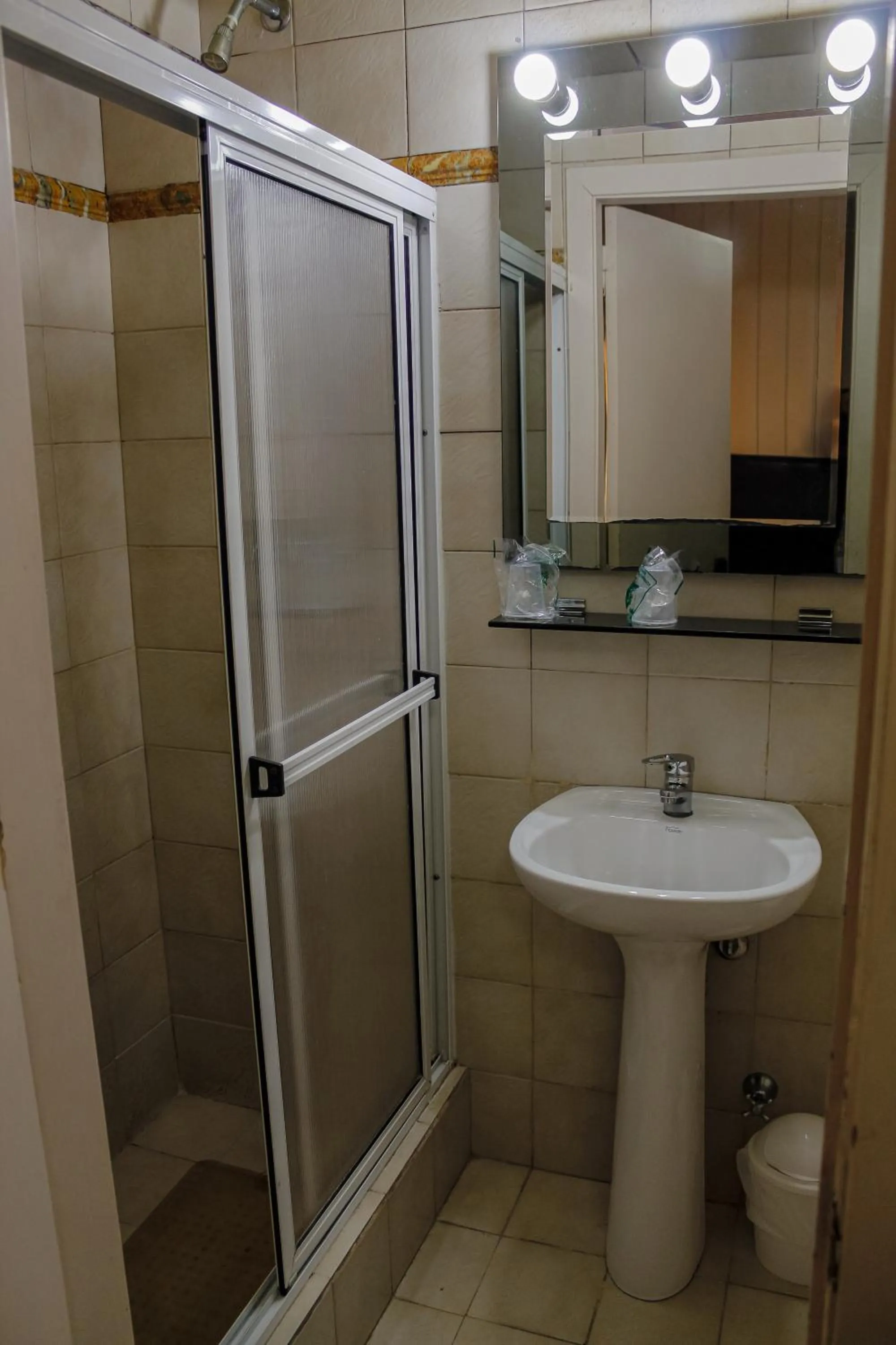 Bathroom in Hotel Nordico