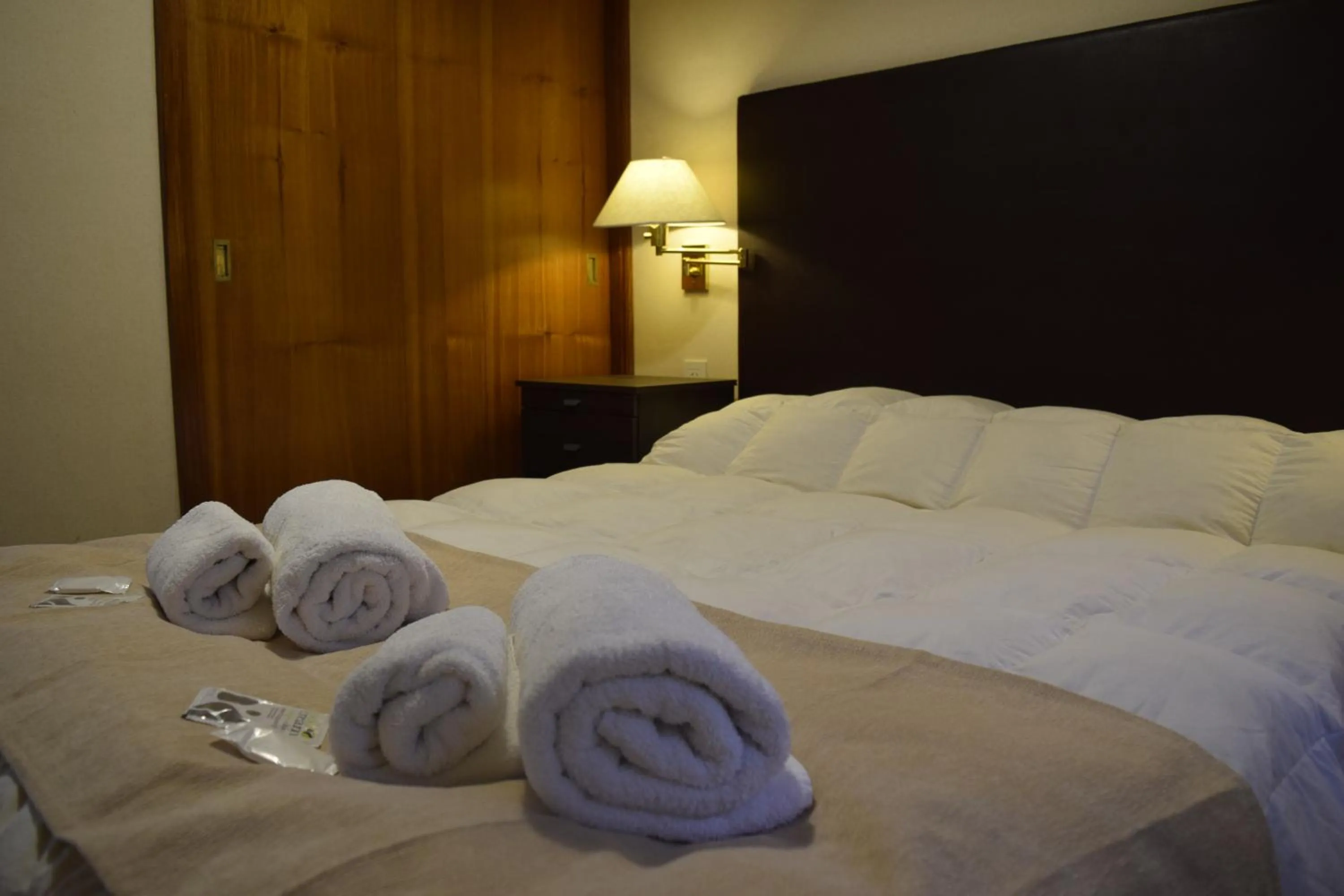 Bed in Hotel Nordico