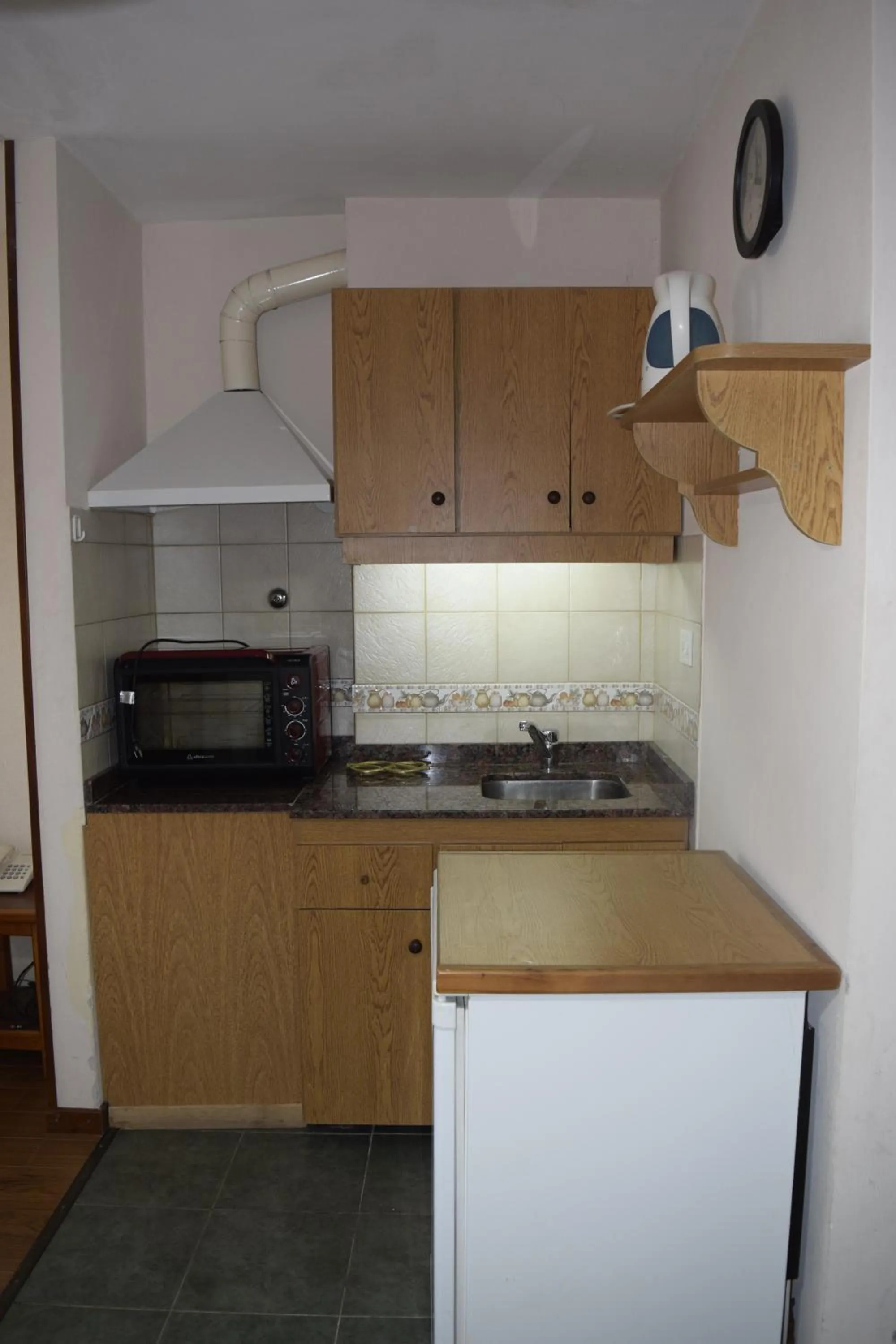 Kitchen or kitchenette in Hotel Nordico