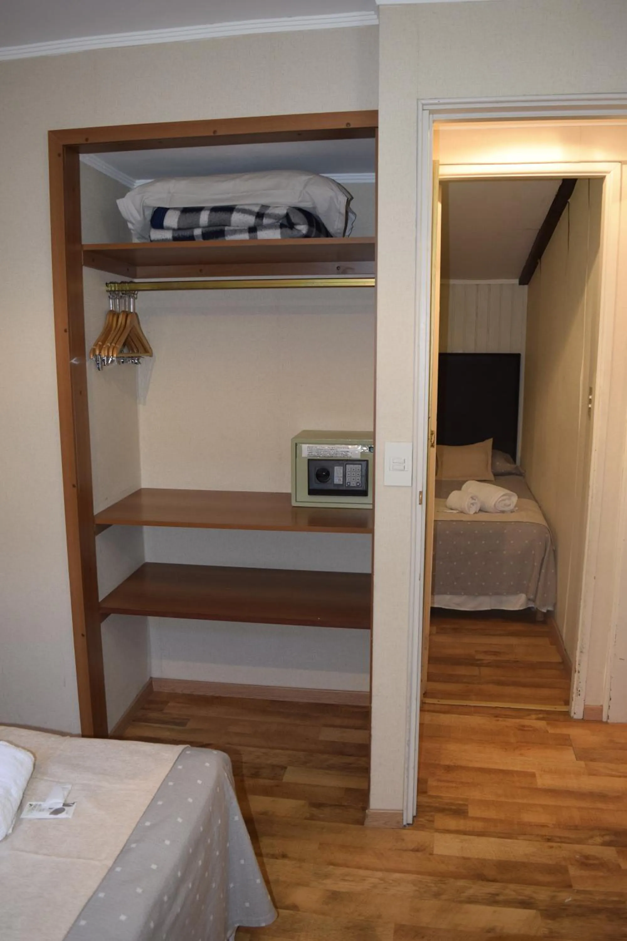 Bed in Hotel Nordico