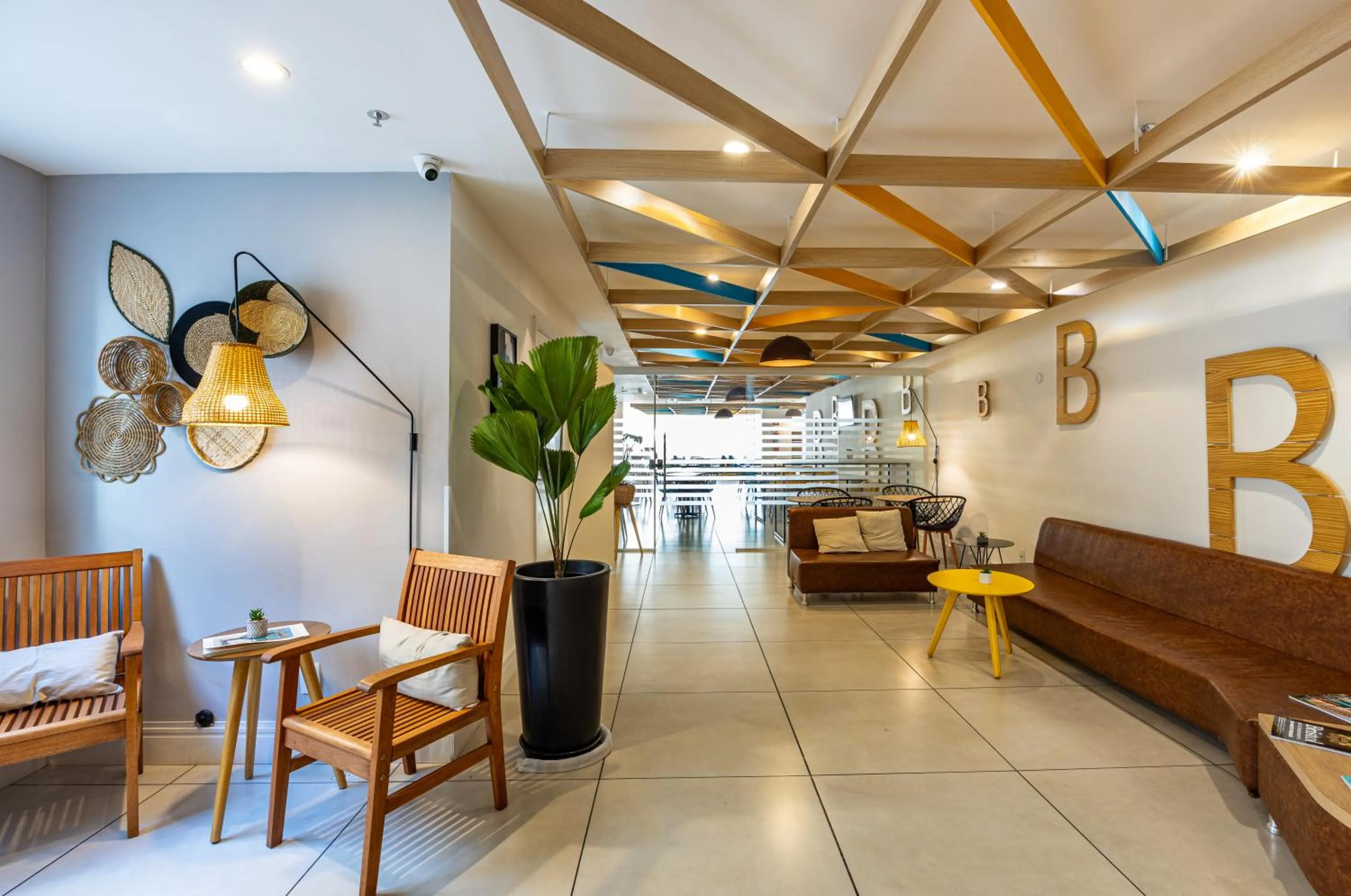 Seating area in B&B HOTEL Rio de Janeiro Norte