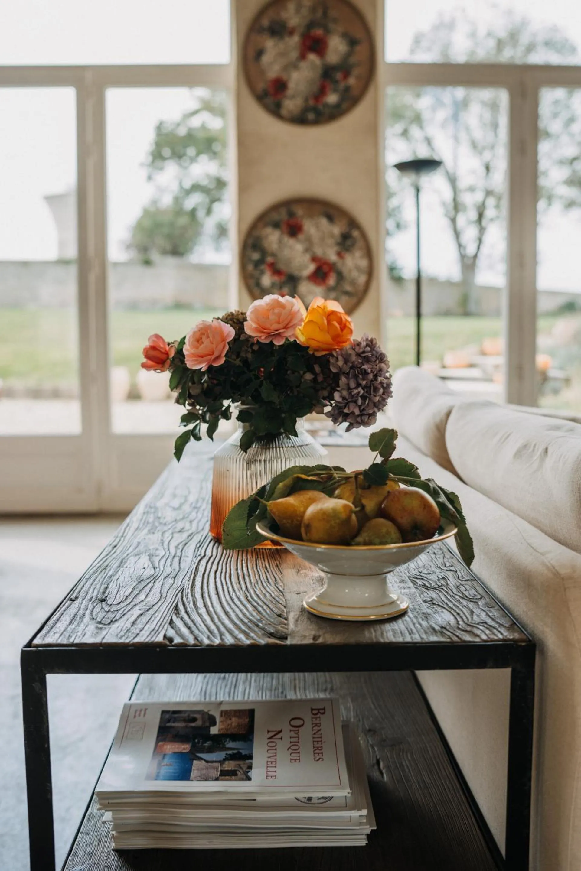 Living room in Les Granges Pelloquin