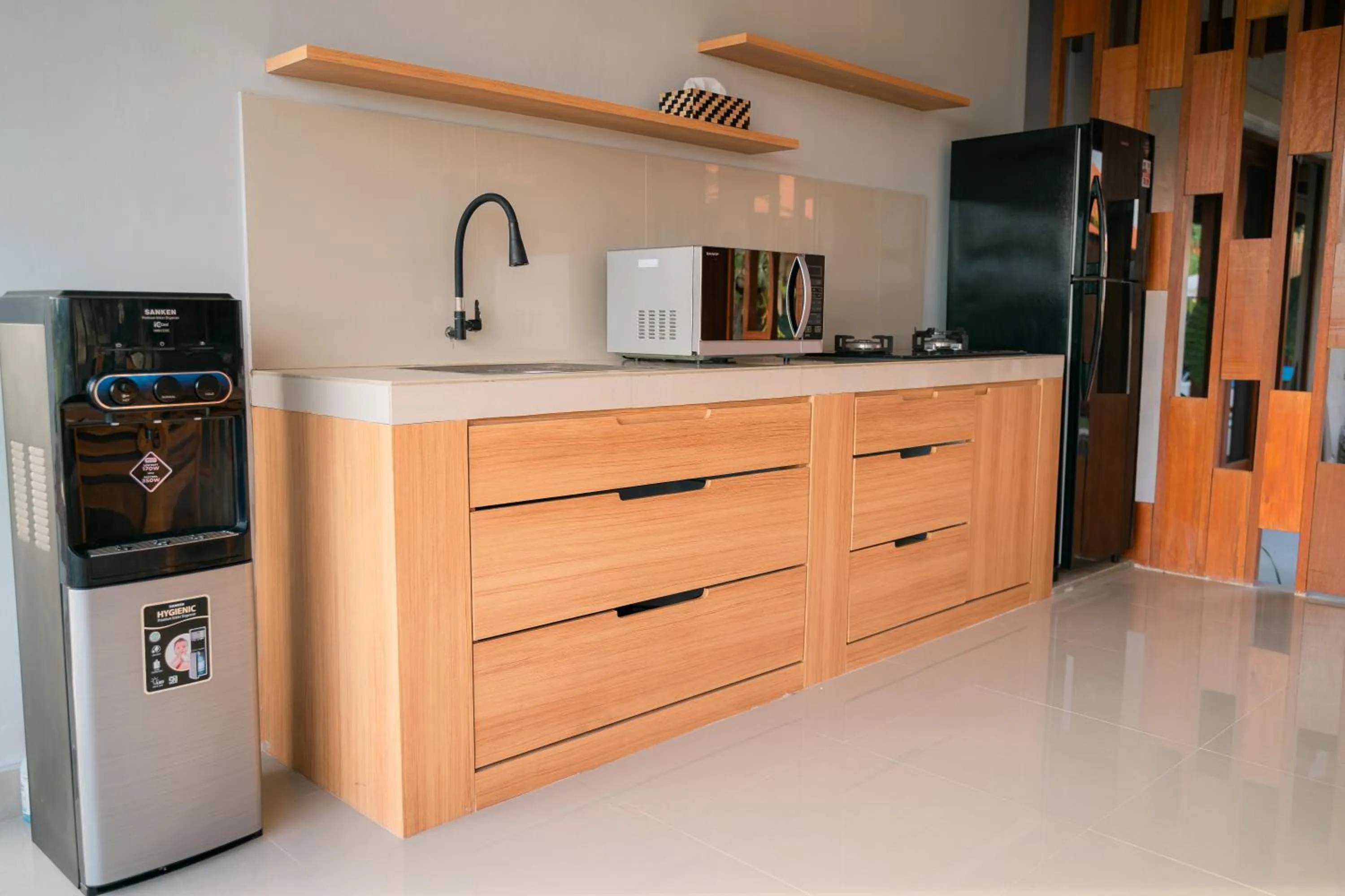 Communal kitchen in The Ume