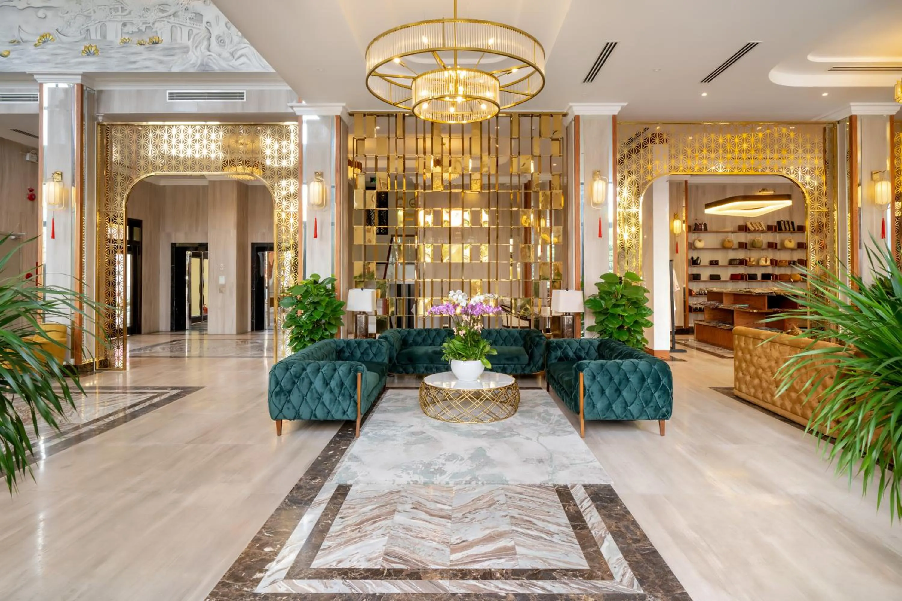 Living room in Le Pavillon Hoi An Gallery Hotel & Spa