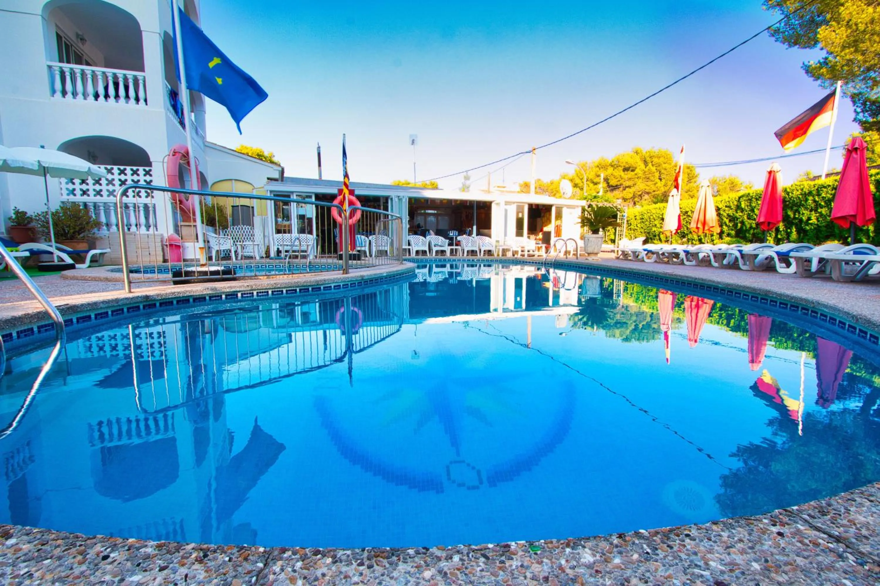 Swimming pool in Atalaya Bosque Apartamentos