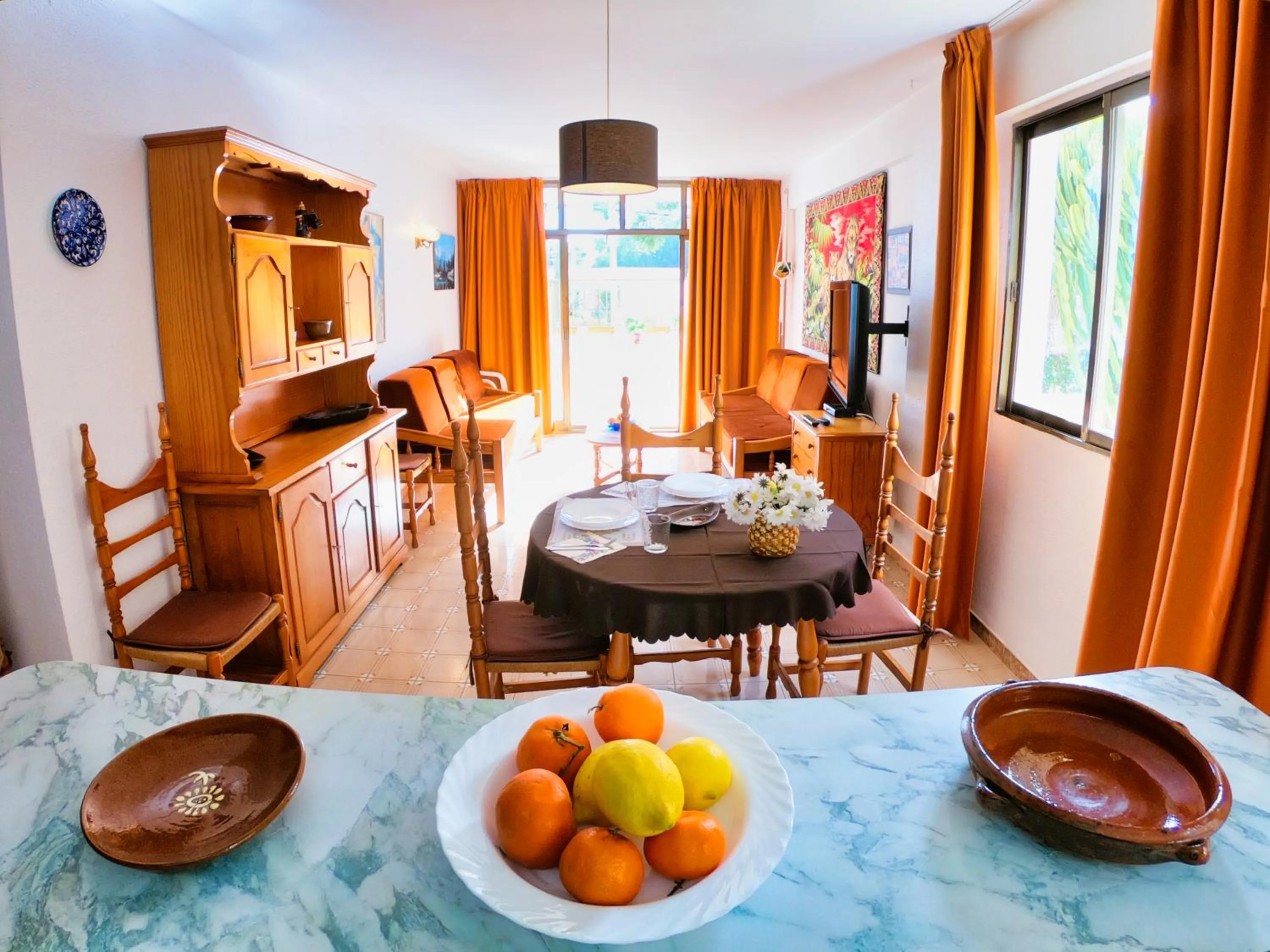 Kitchen or kitchenette in Bon Aire Apartamentos