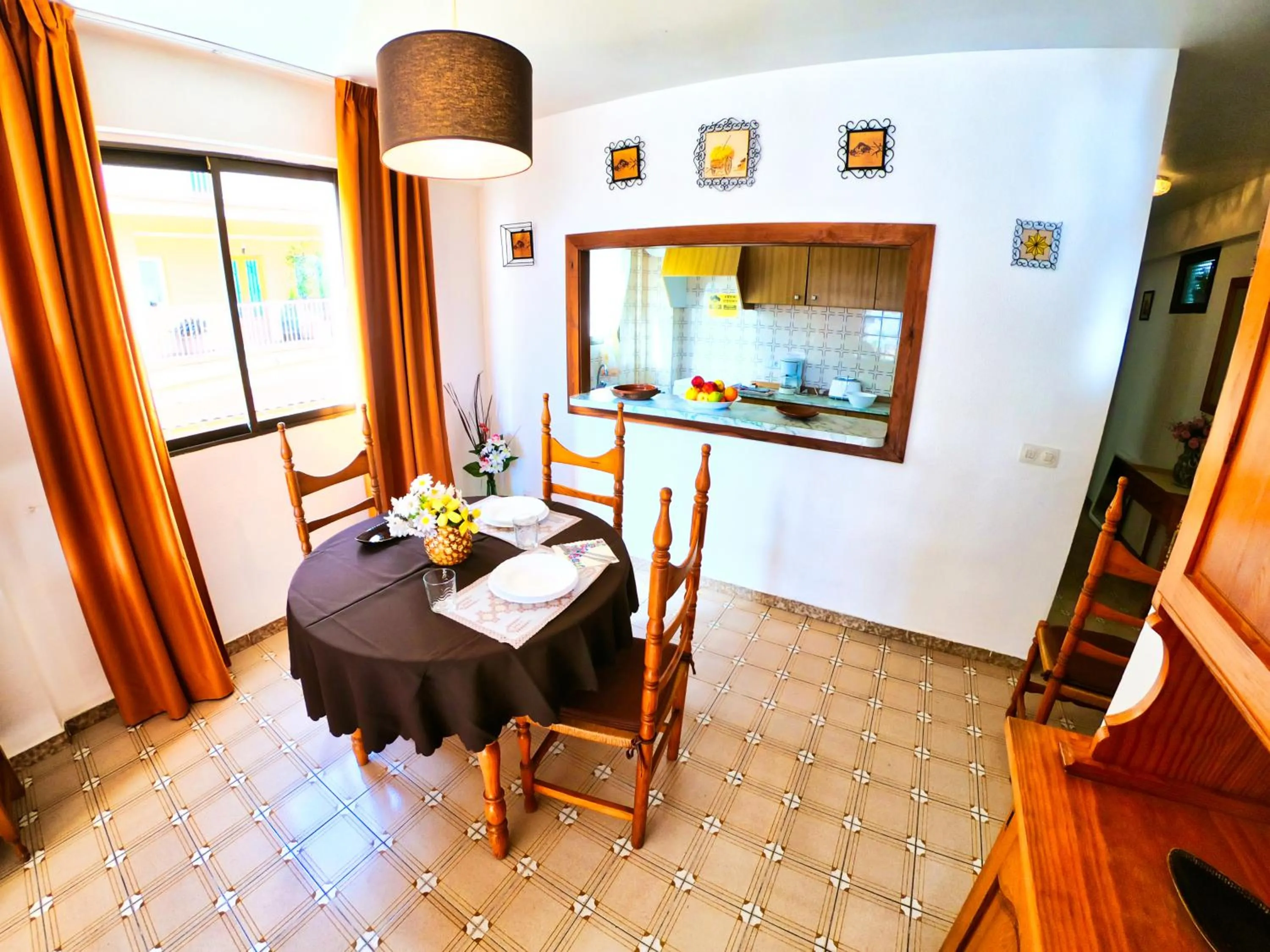 Kitchen or kitchenette in Bon Aire Apartamentos