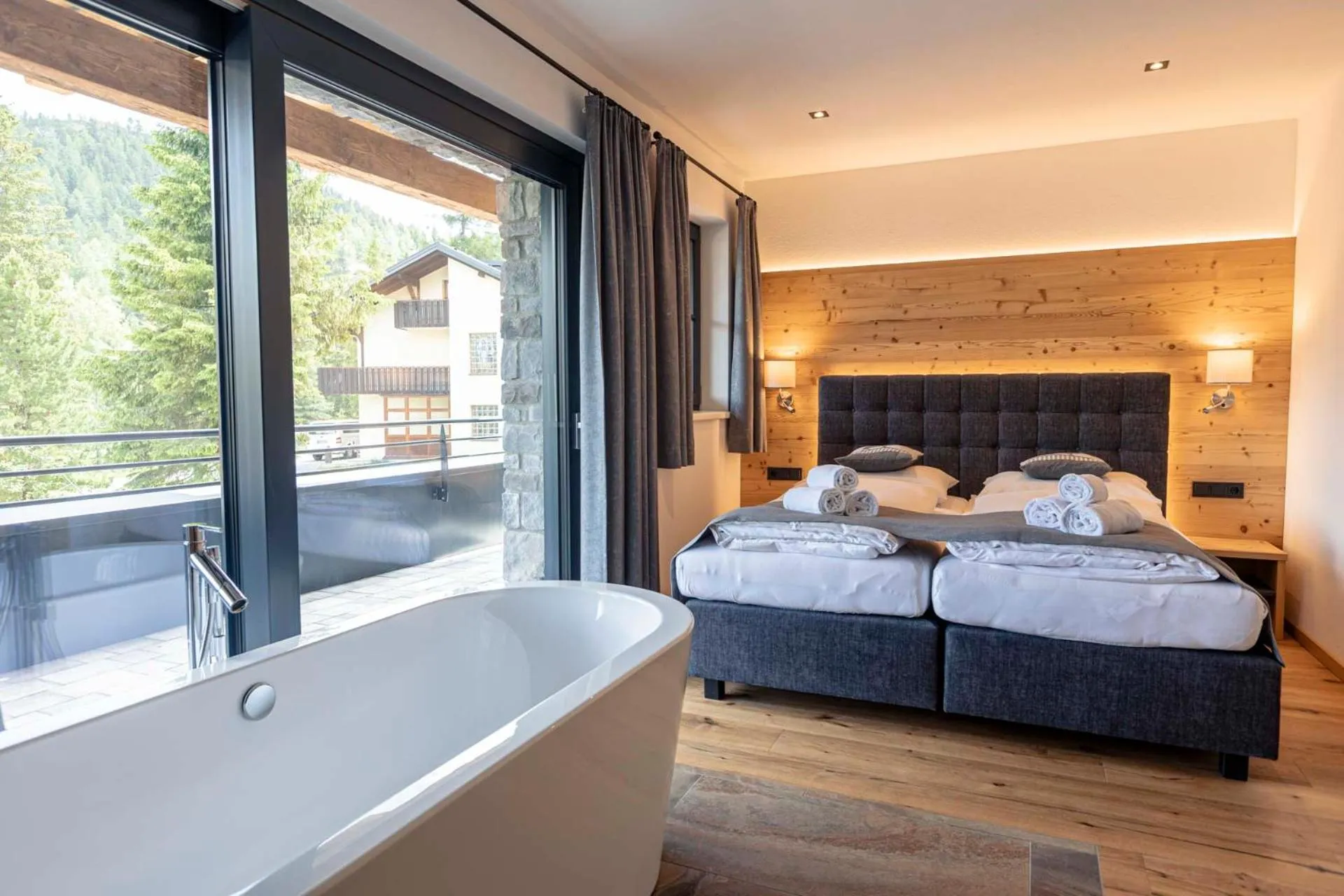 Photo of the whole room, Bed in Turrach Lodges by ALPS RESORTS