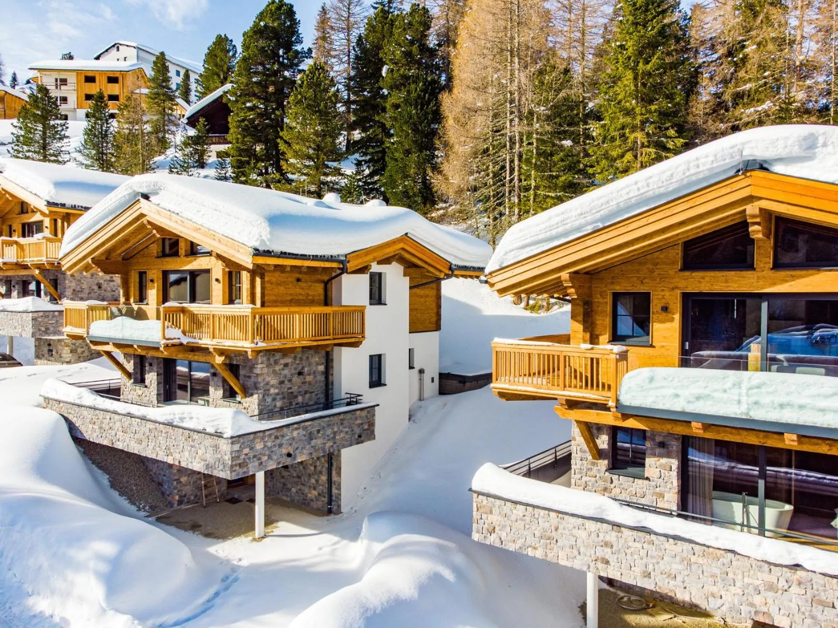 Property building in Turrach Lodges by ALPS RESORTS