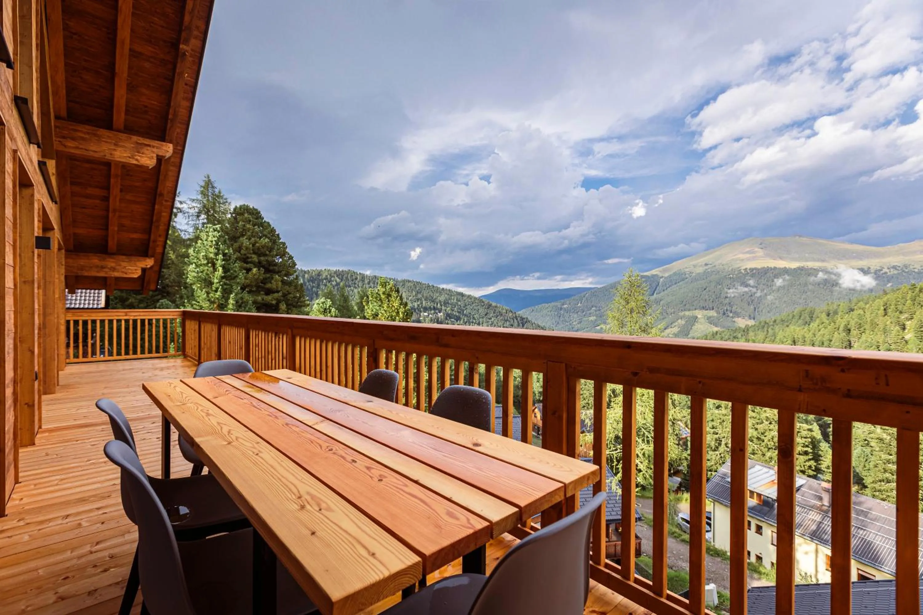 Balcony/Terrace in Turrach Lodges by ALPS RESORTS