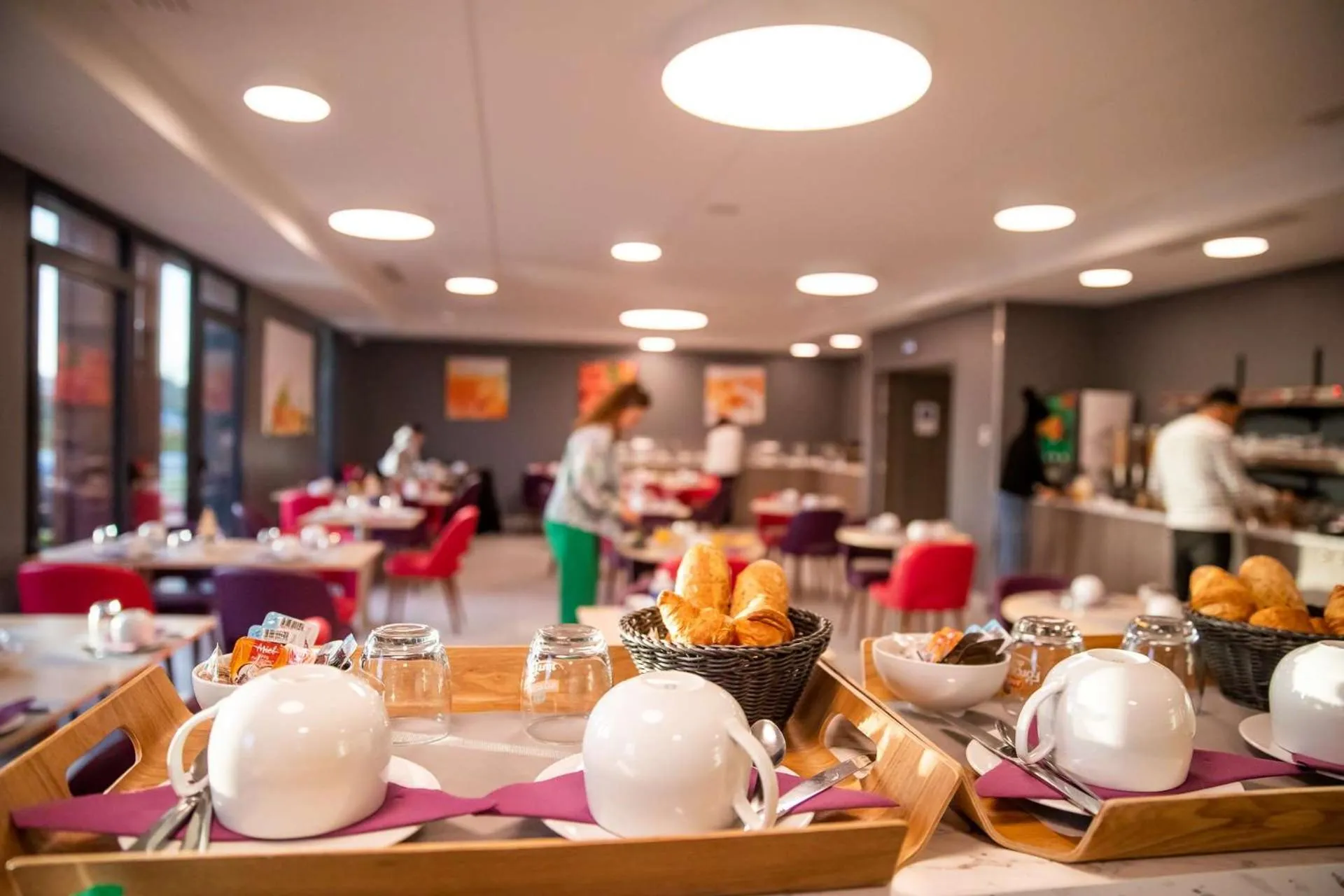 Breakfast in Brit Hotel Eden SPA Honfleur