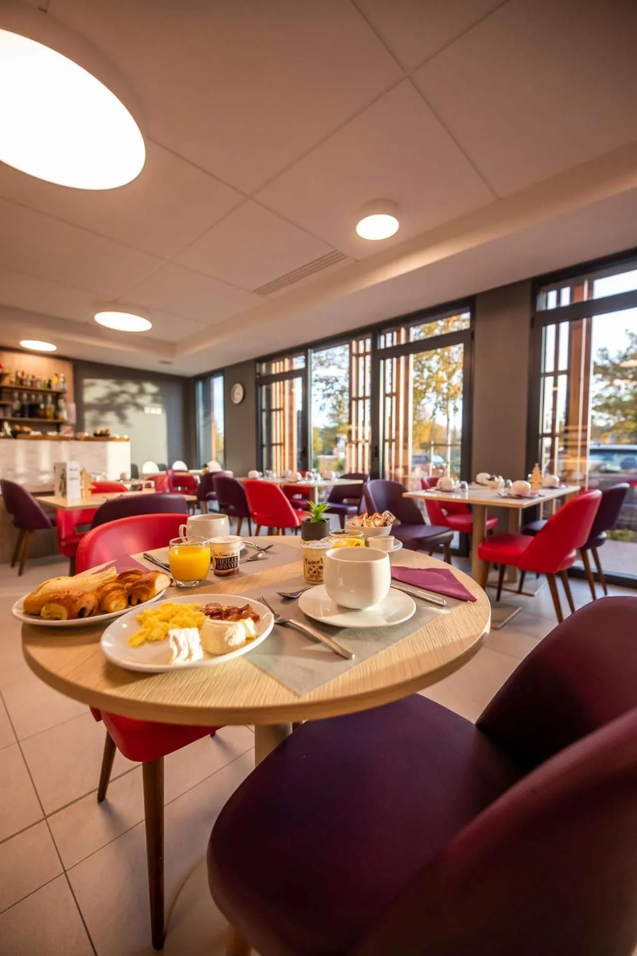 Breakfast in Brit Hotel Eden SPA Honfleur