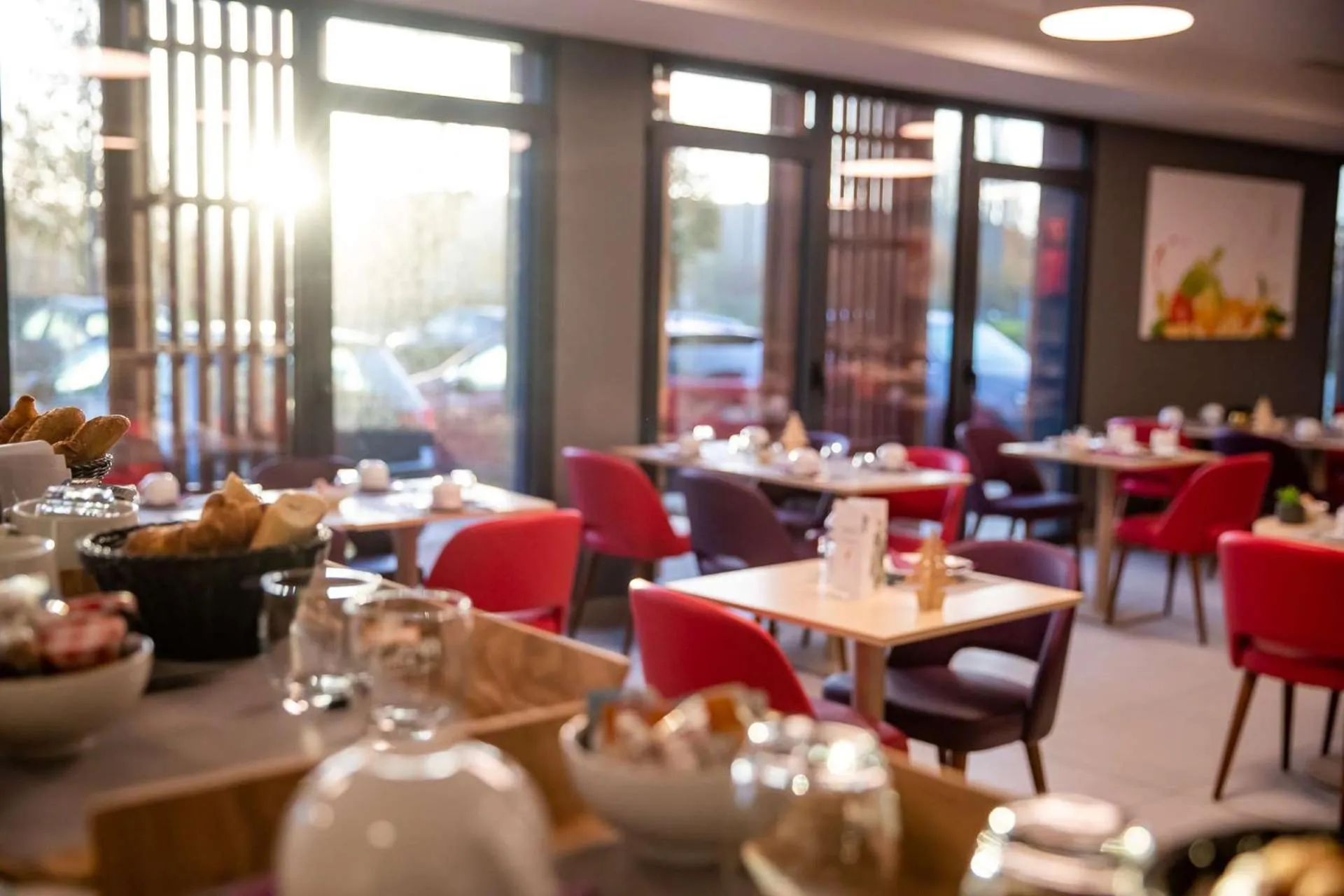 Breakfast in Brit Hotel Eden SPA Honfleur