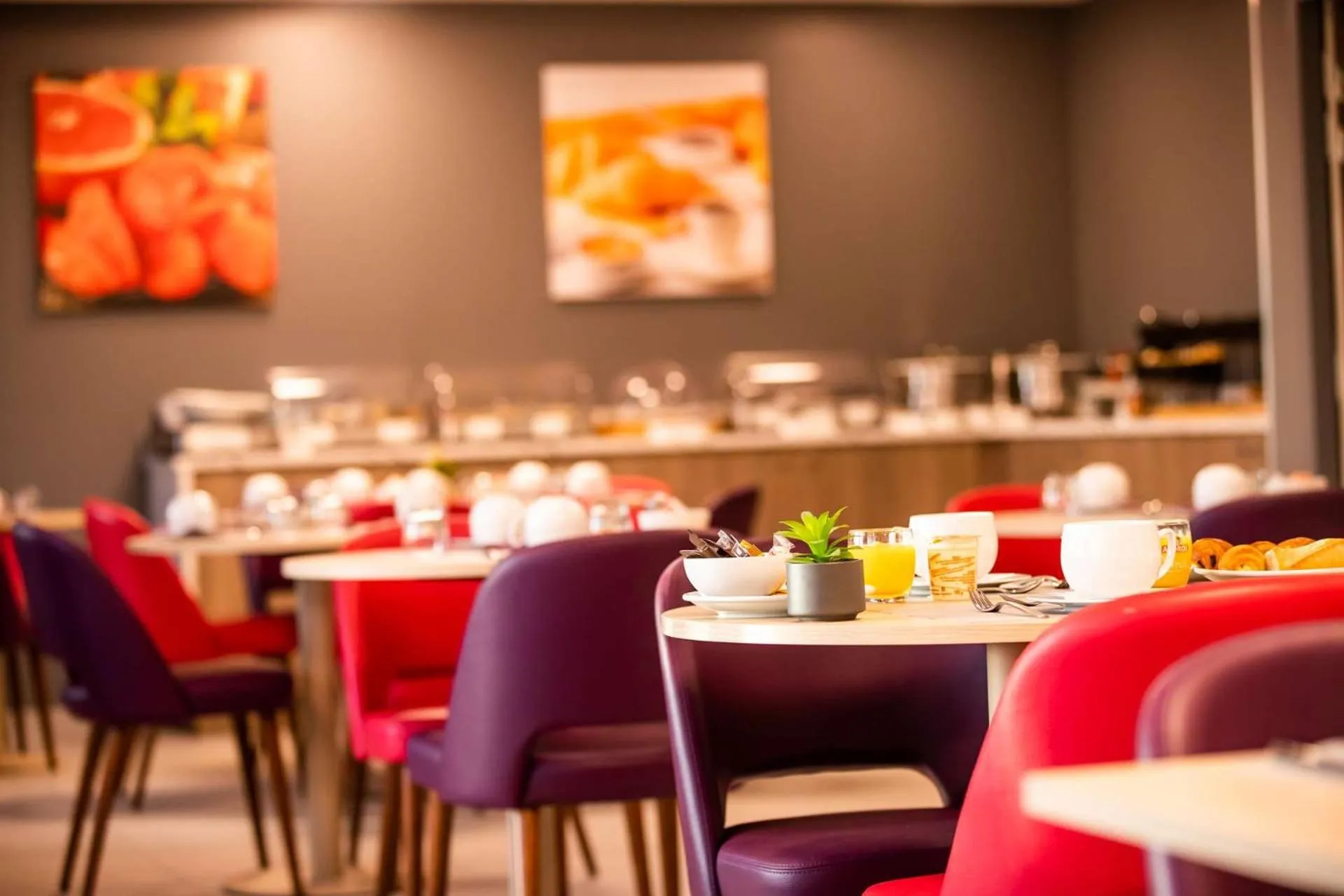 Breakfast in Brit Hotel Eden SPA Honfleur