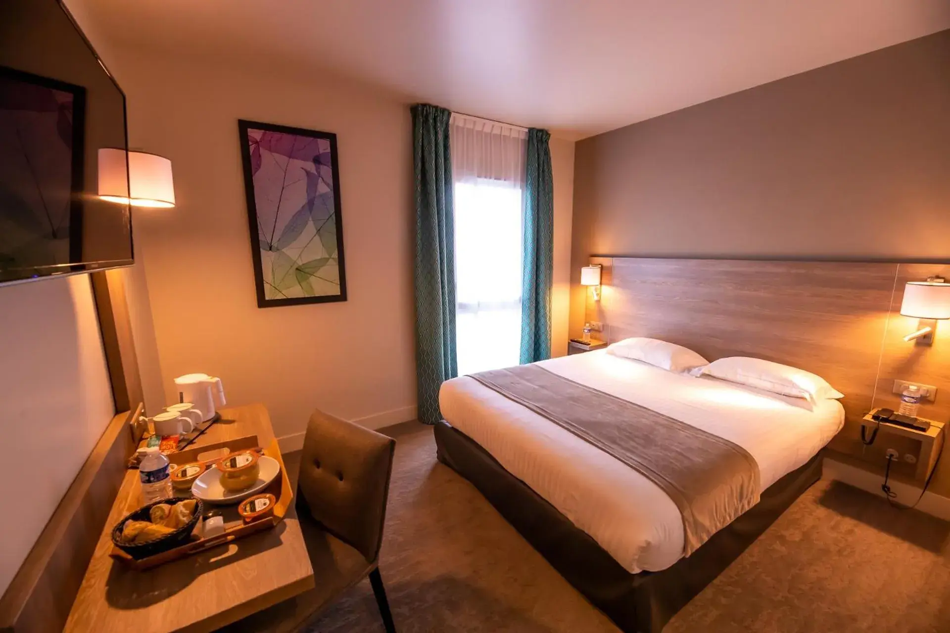 Double Room in Brit Hotel Eden SPA Honfleur Double Room in Brit Hotel Eden SPA Honfleur