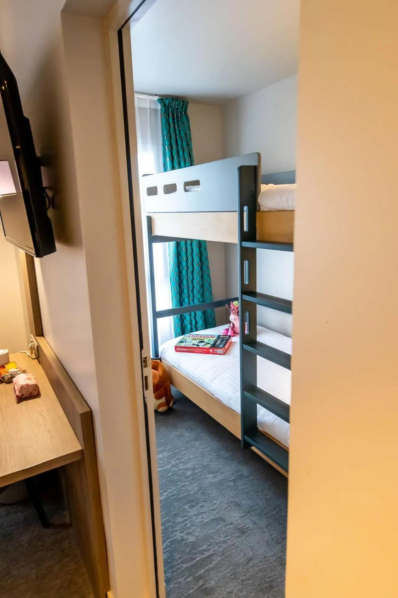 Bedroom, Bed in Brit Hotel Eden SPA Honfleur