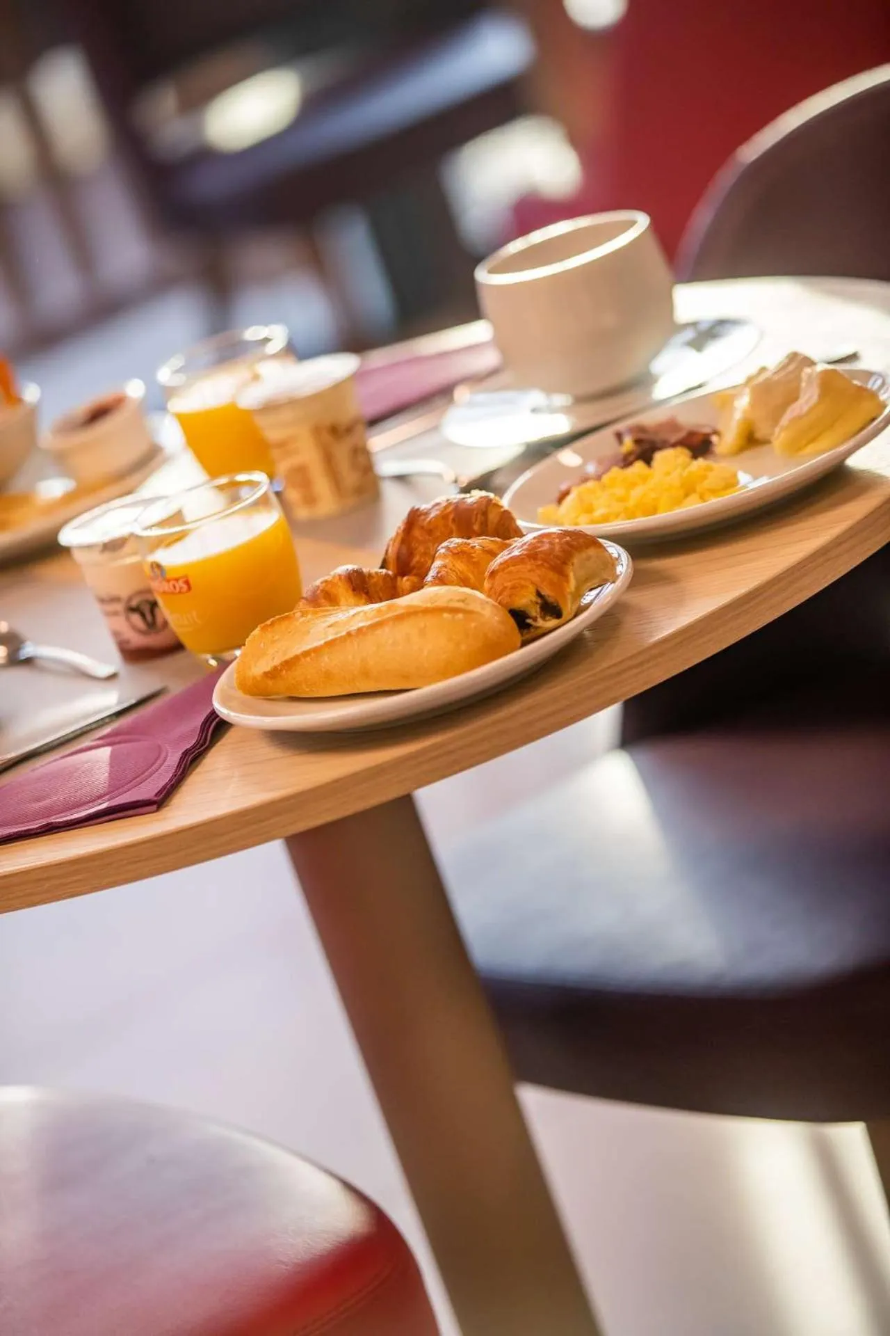 Breakfast in Brit Hotel Eden SPA Honfleur